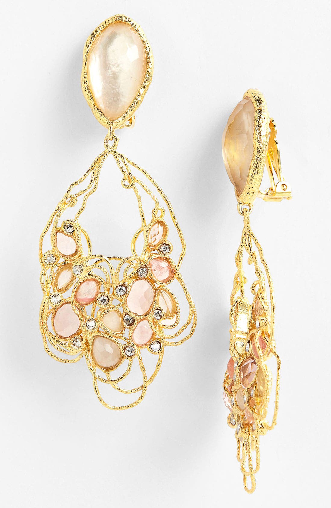 Alexis Bittar 'Elements Floral' Clip Drop Earrings Nordstrom