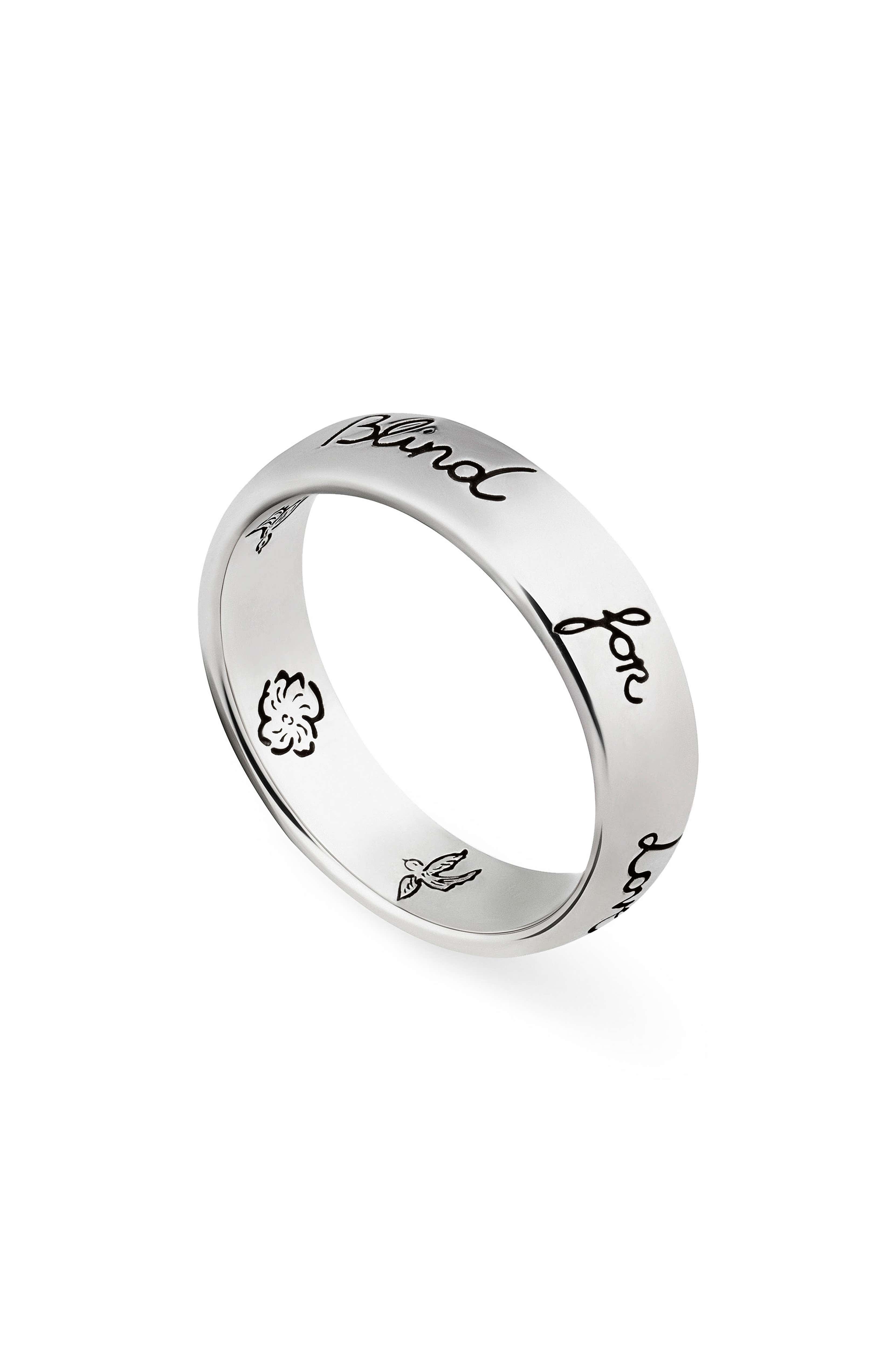 Gucci Blind For Love Ring