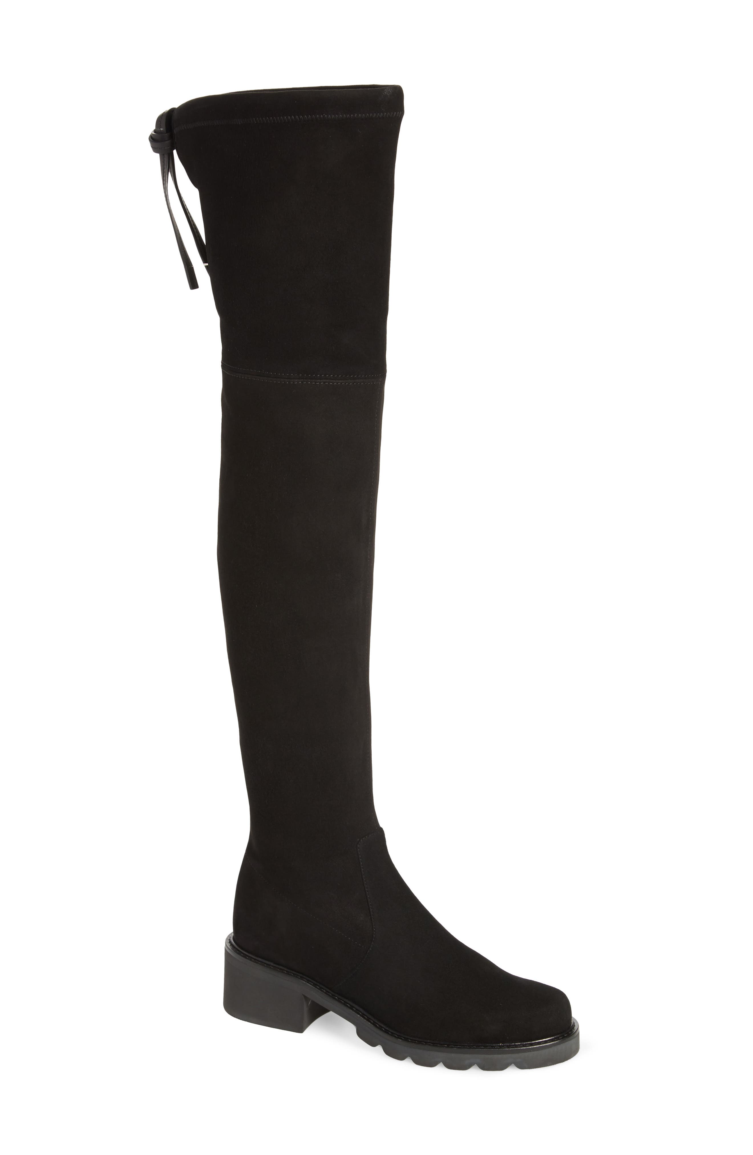 Stuart Weitzman Eldridge Over The Knee Boot, Black