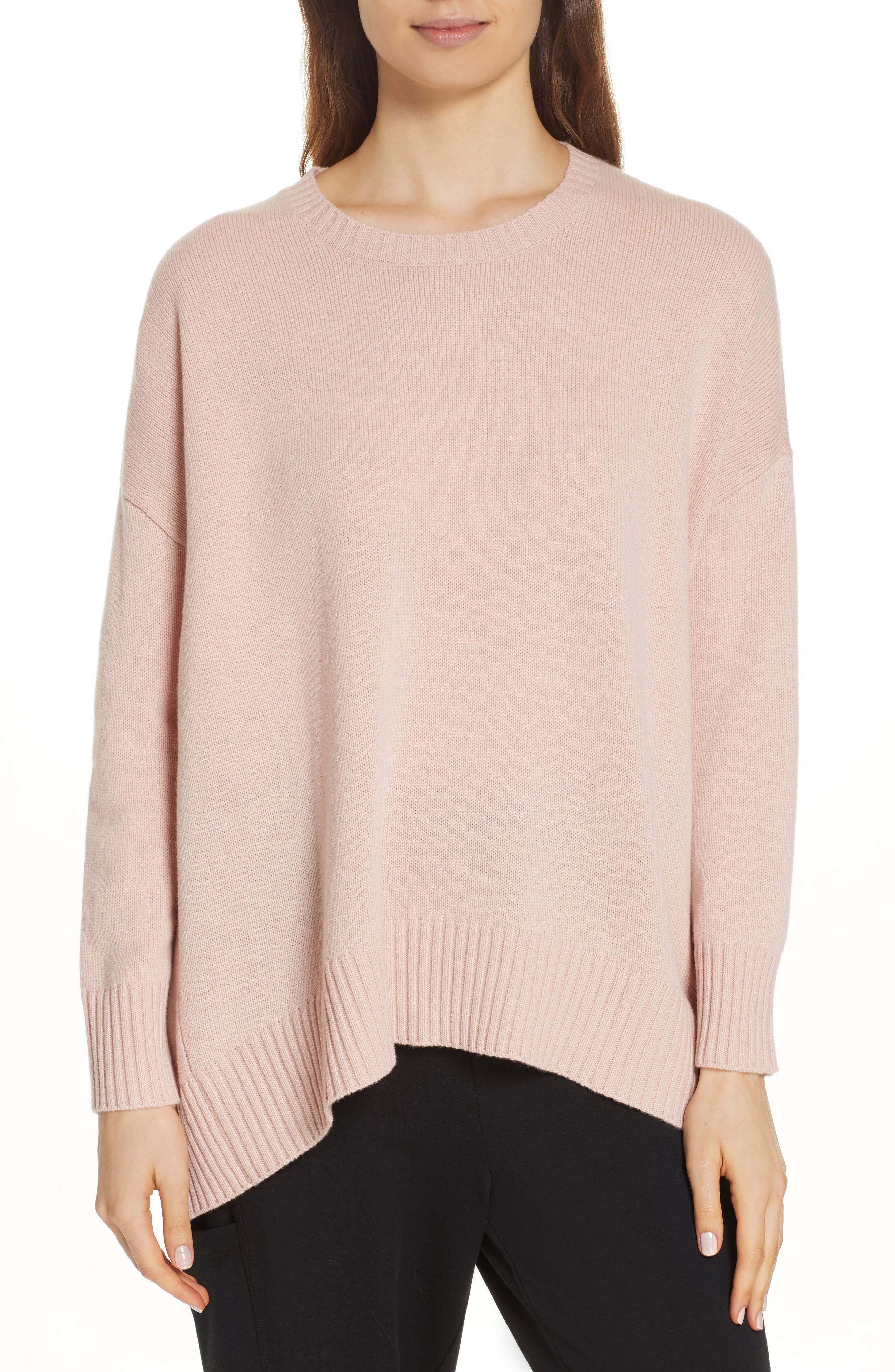 Eileen Fisher Cashmere & Wool Blend Oversize Sweater