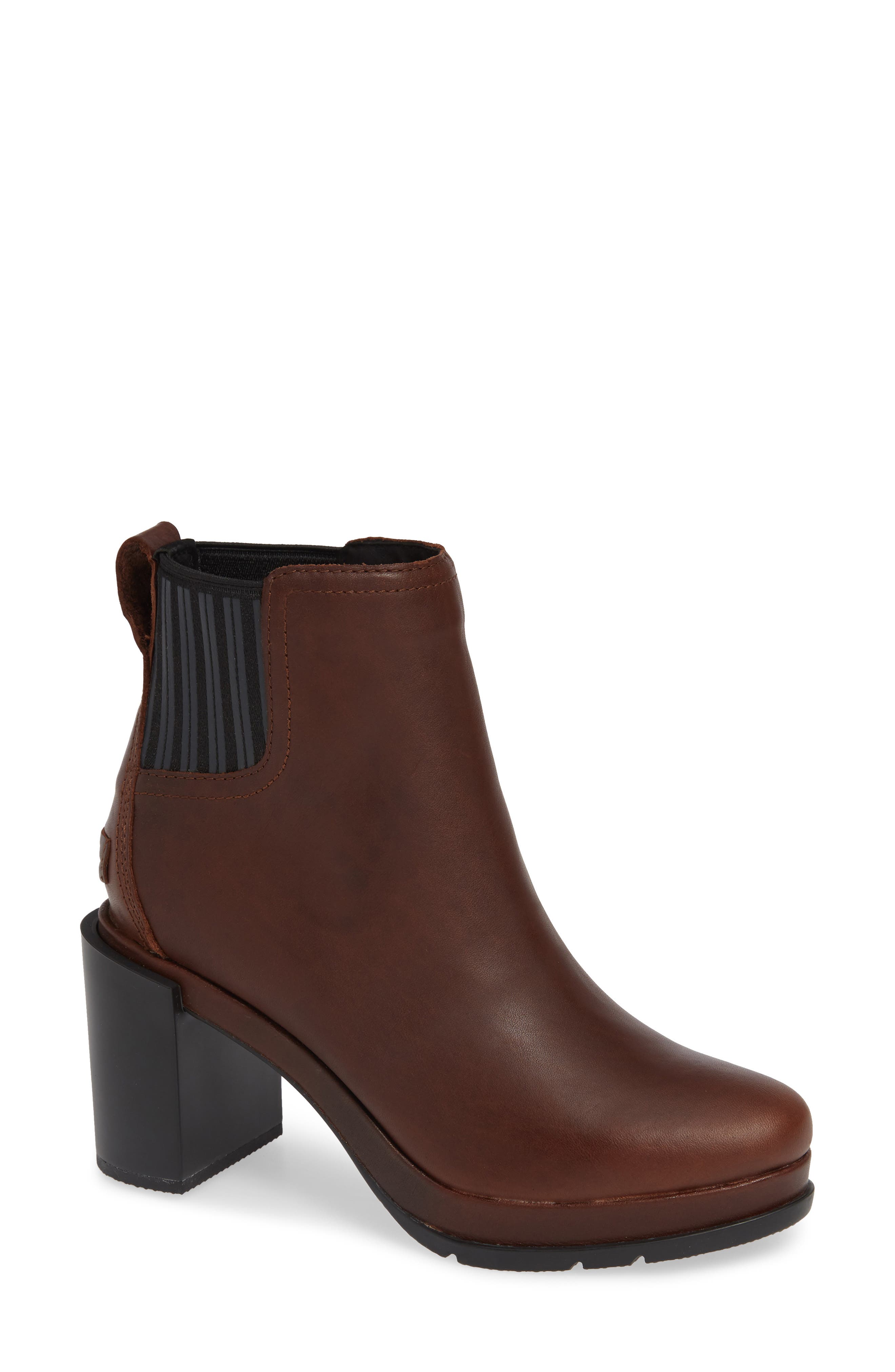 Sorel Margo Waterproof Chelsea Boot, Brown