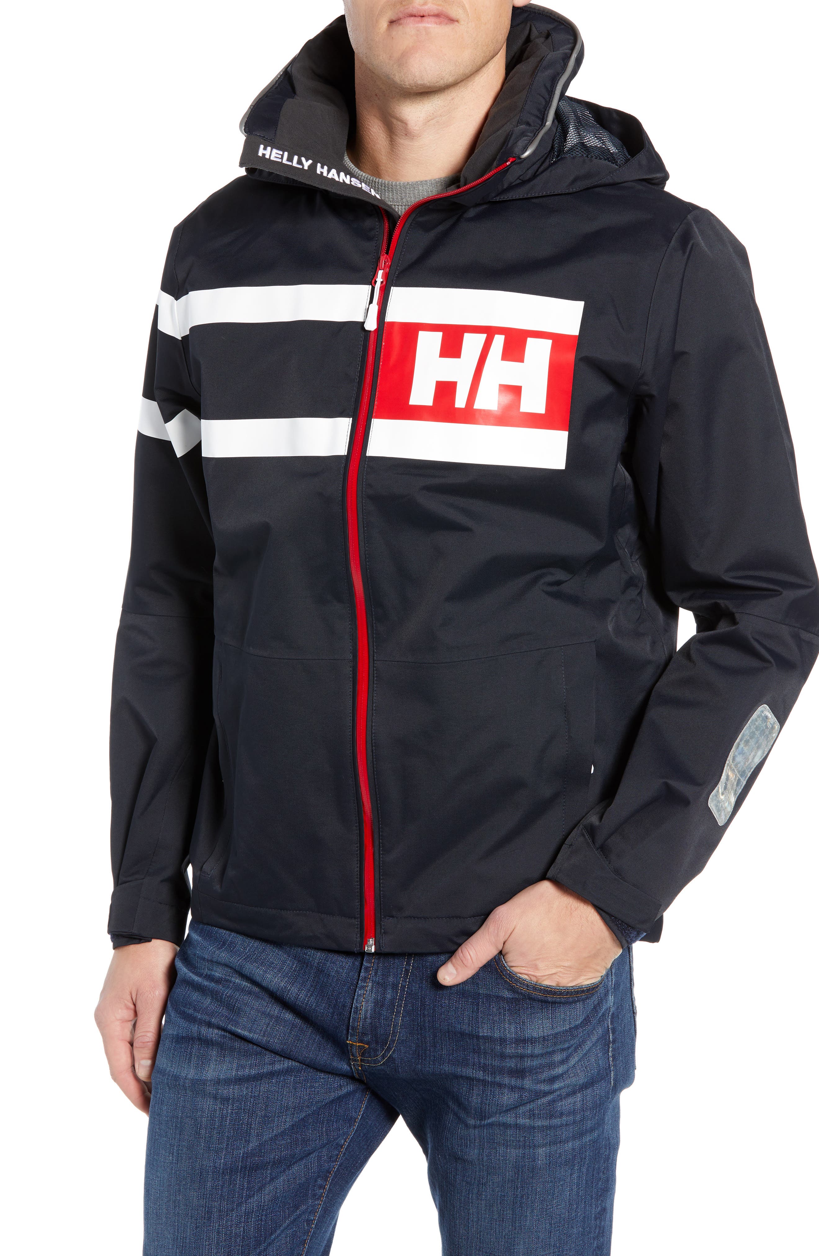 Helly Hansen Salt Power Hooded Jacket, Blue