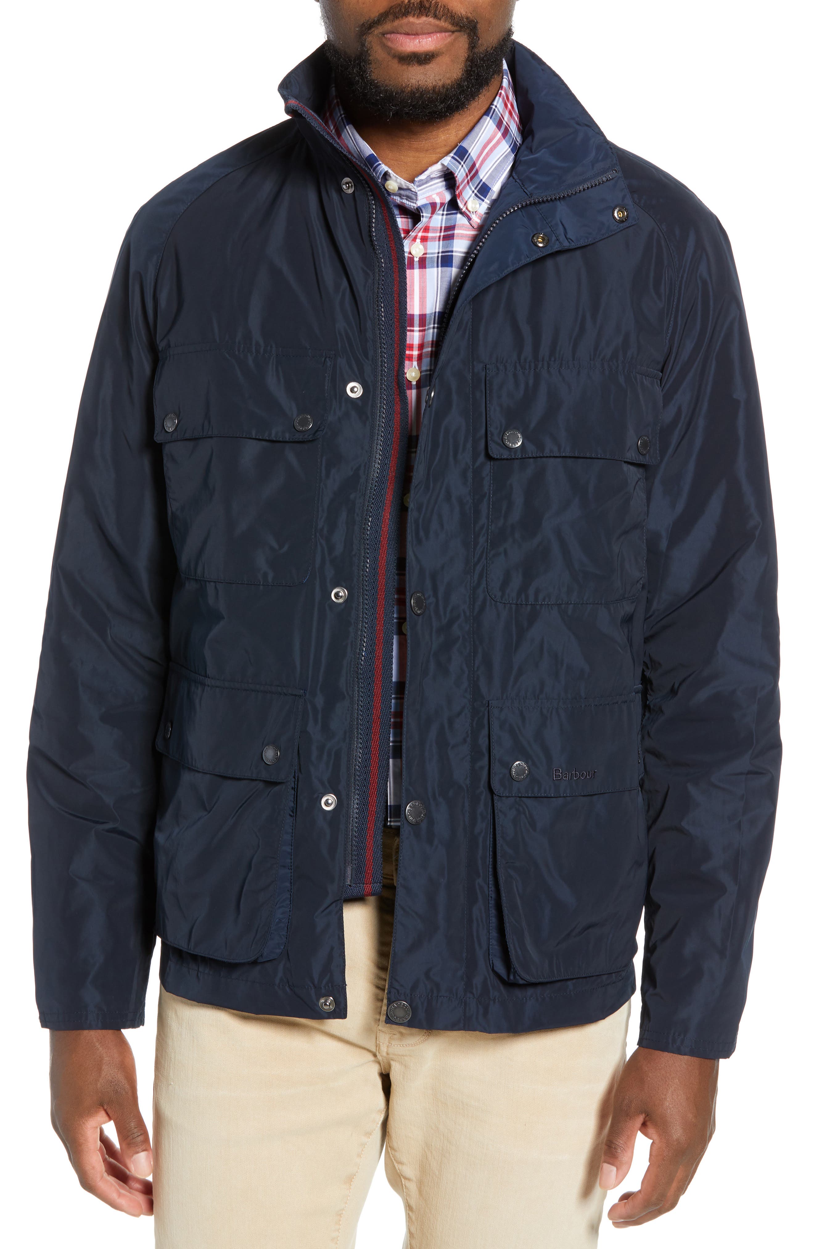 Barbour Inchkeith Taoilored Fit Jacket, Blue