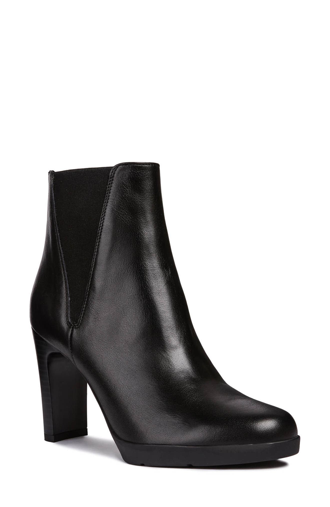 Geox Annya Waterproof Waterproof Bootie - Black