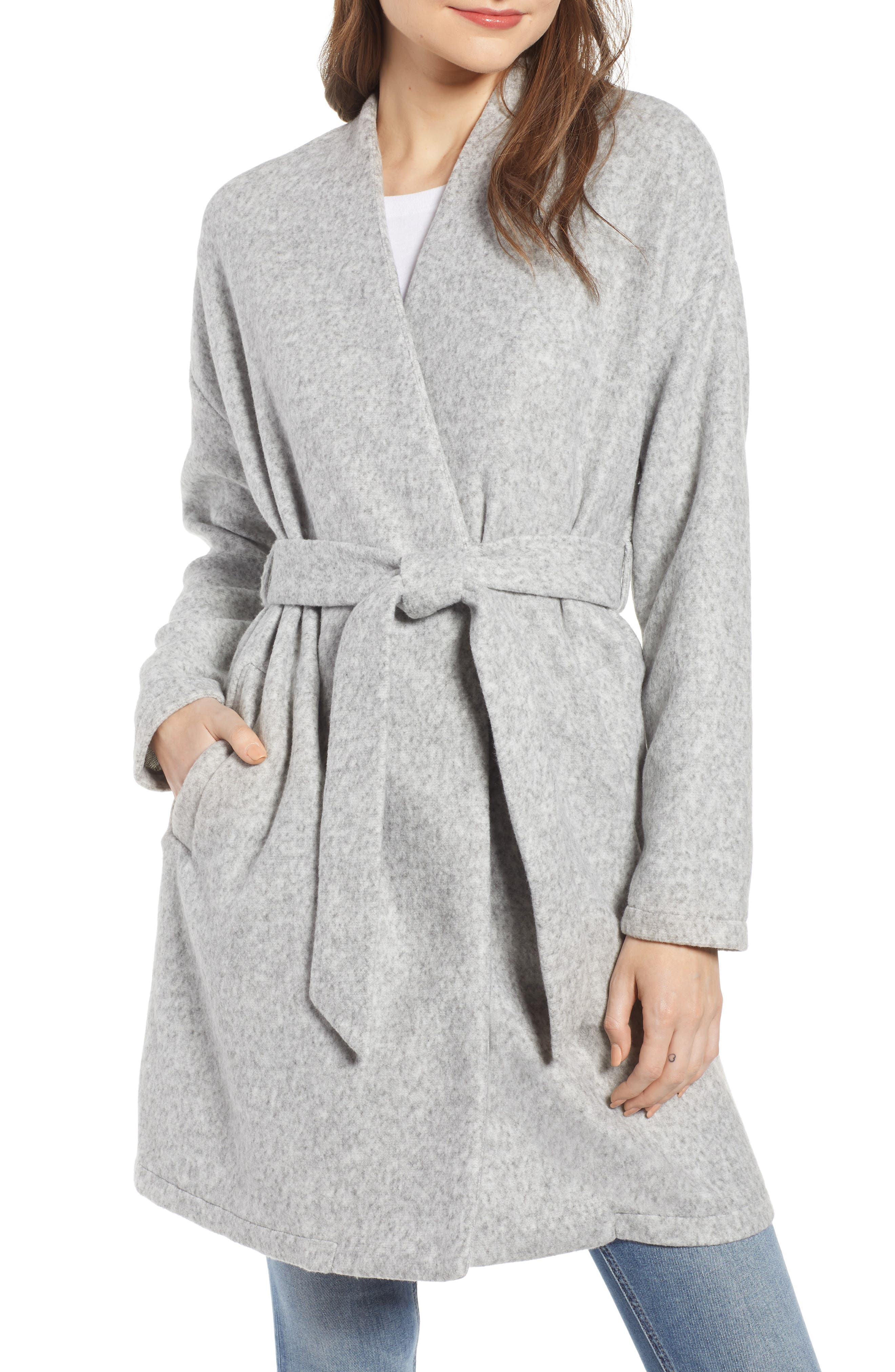 Vero Moda Brushed Fleece Jacket, Grey