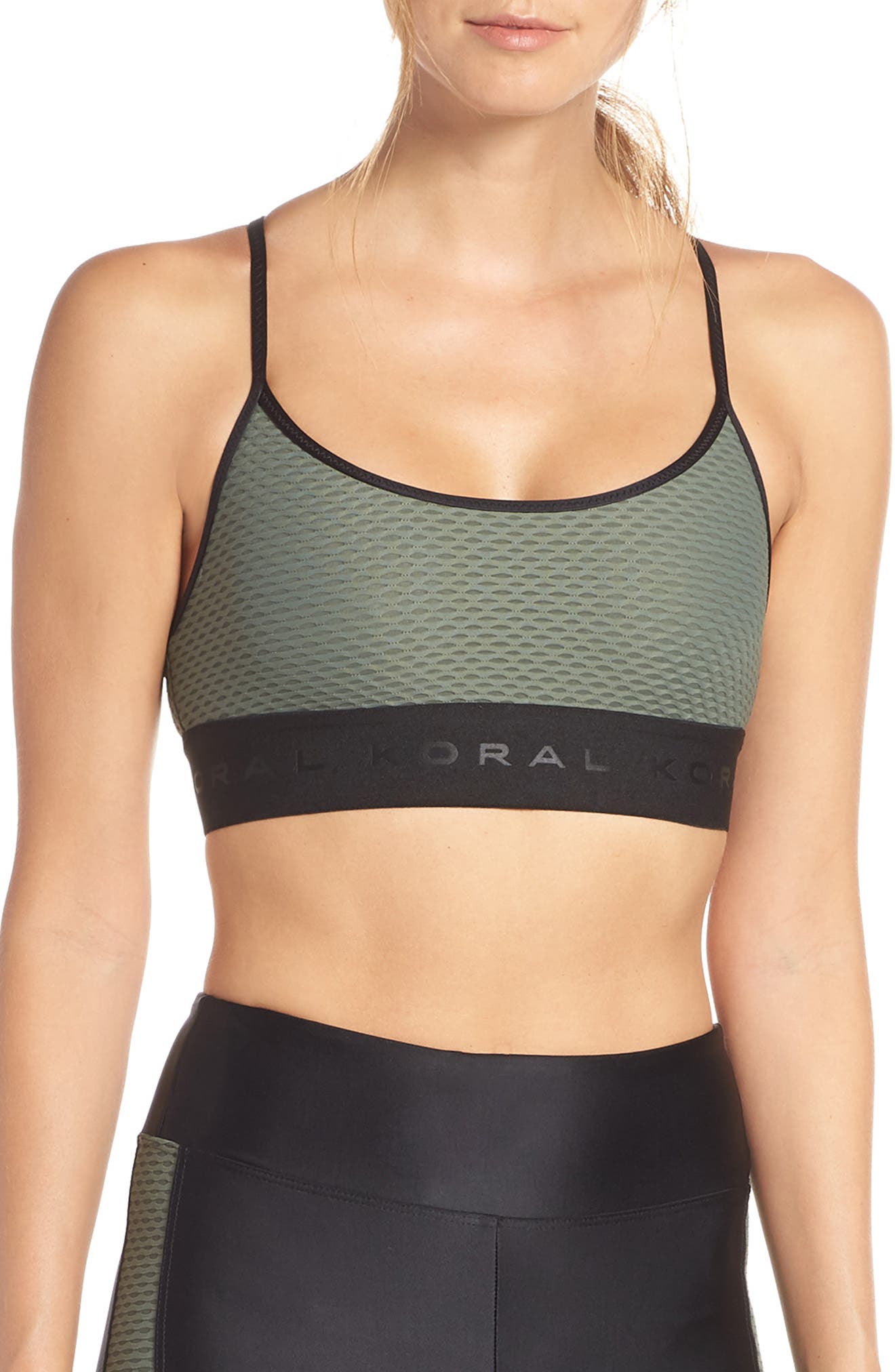Koral Sweeper Netz Sports Bra