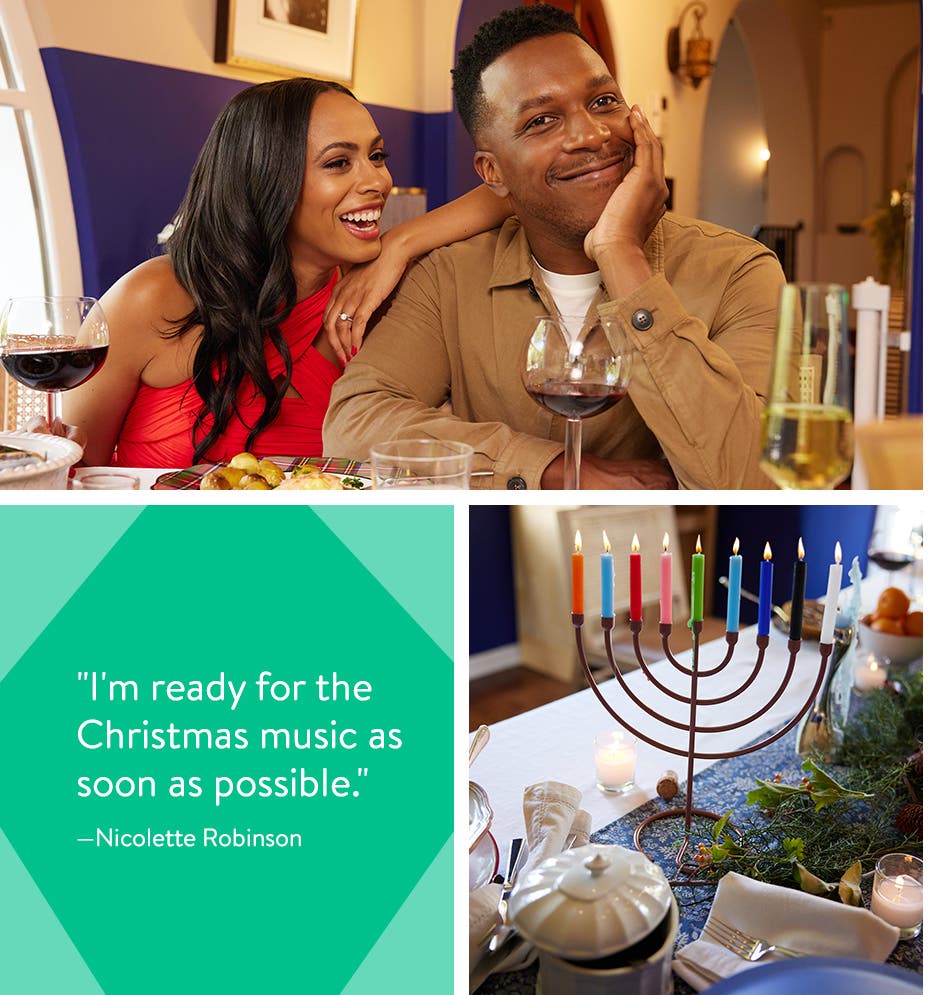 Get in the Holiday Spirit with Actor Leslie Odom Jr. & Family