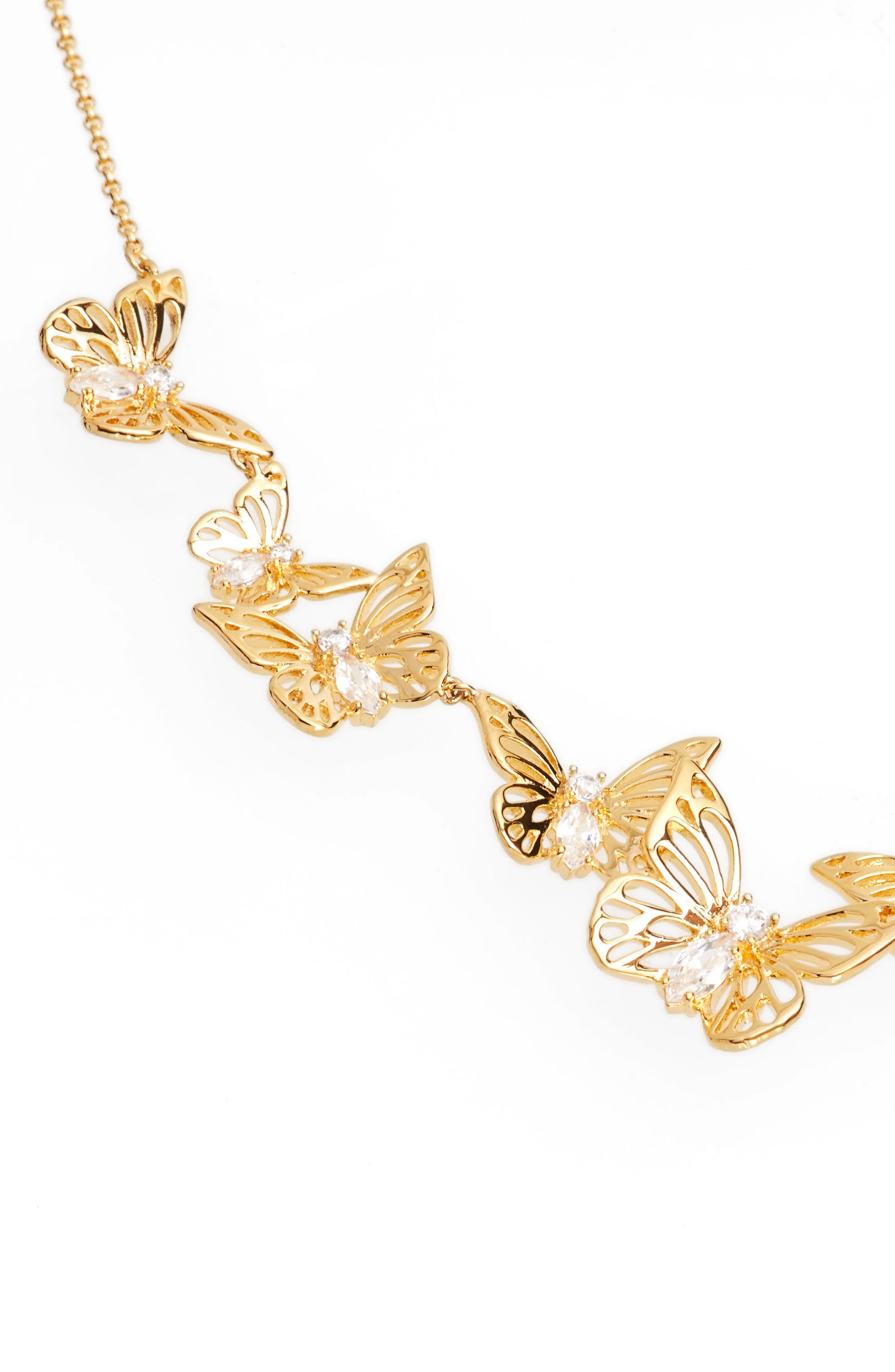 kate spade new york social butterfly necklace Nordstrom