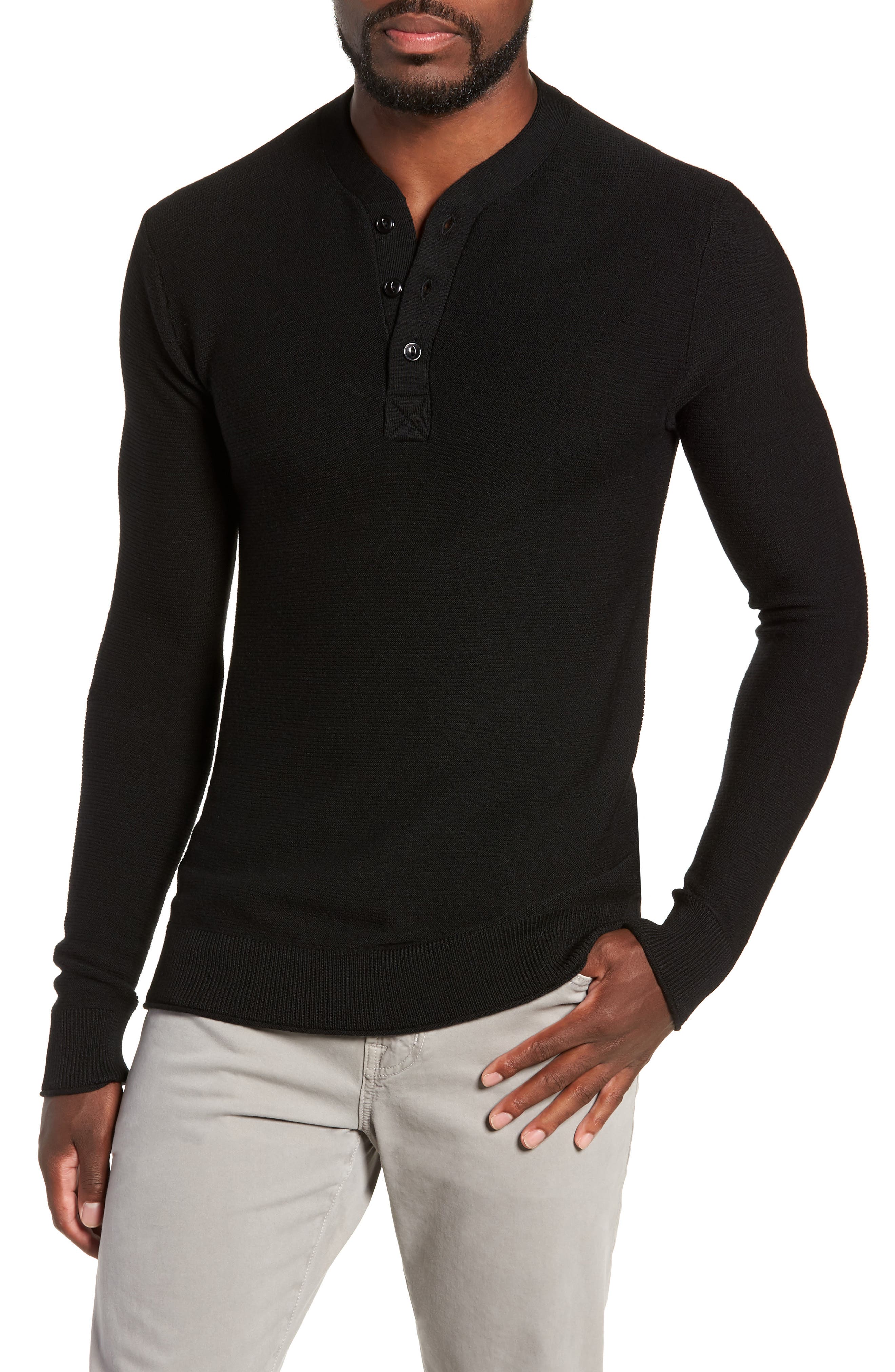 Bonobos Merino Wool Knit Henley