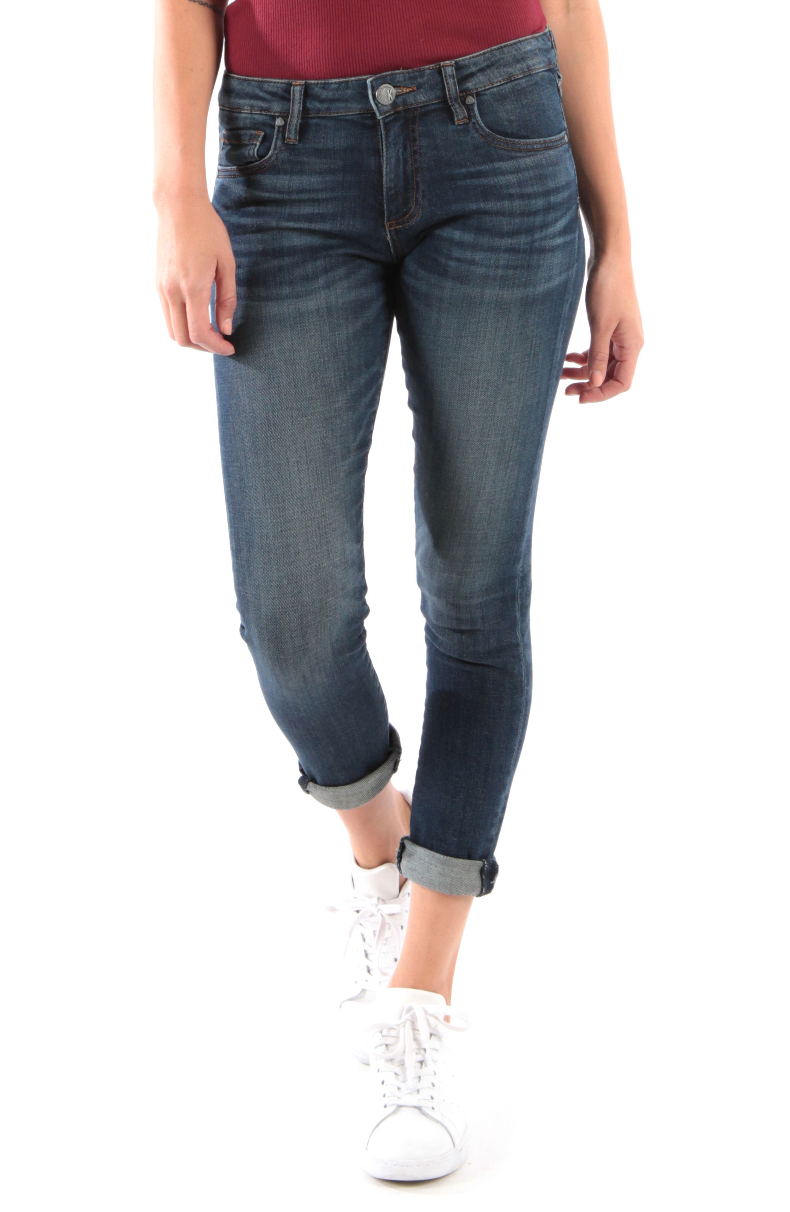 Kut From The Kloth Catherine Boyfriend Jeans, Blue