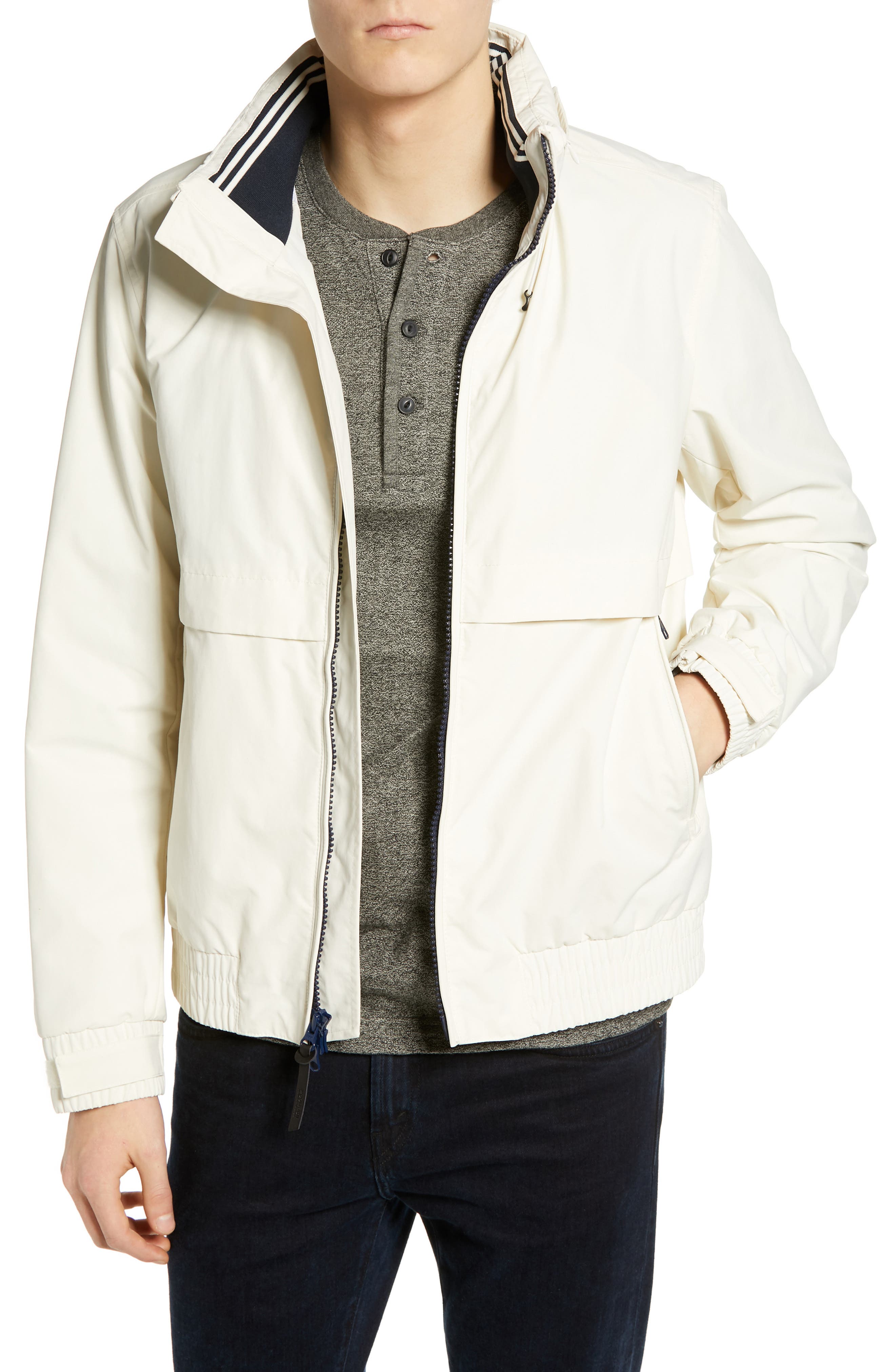 Woolrich Mallard Bomber Jacket, White