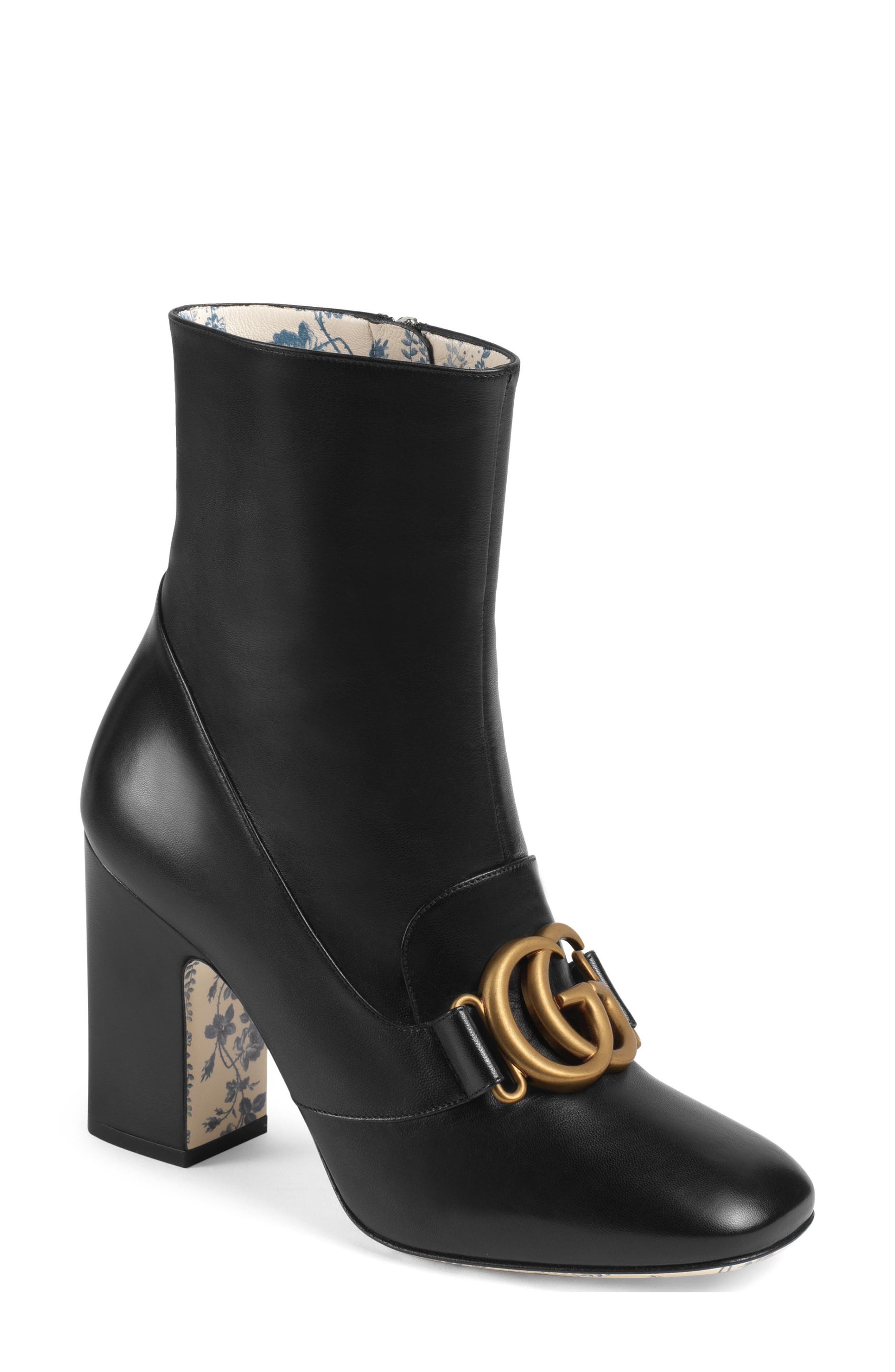 Gucci Victoire Bootie, Black