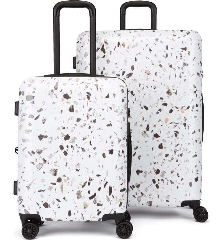 Terrazo 30-Inch & 22-Inch Hardshell Spinner Suitcase & Carry-On Set,
                        Main,
                        color, EARTH-MULTI