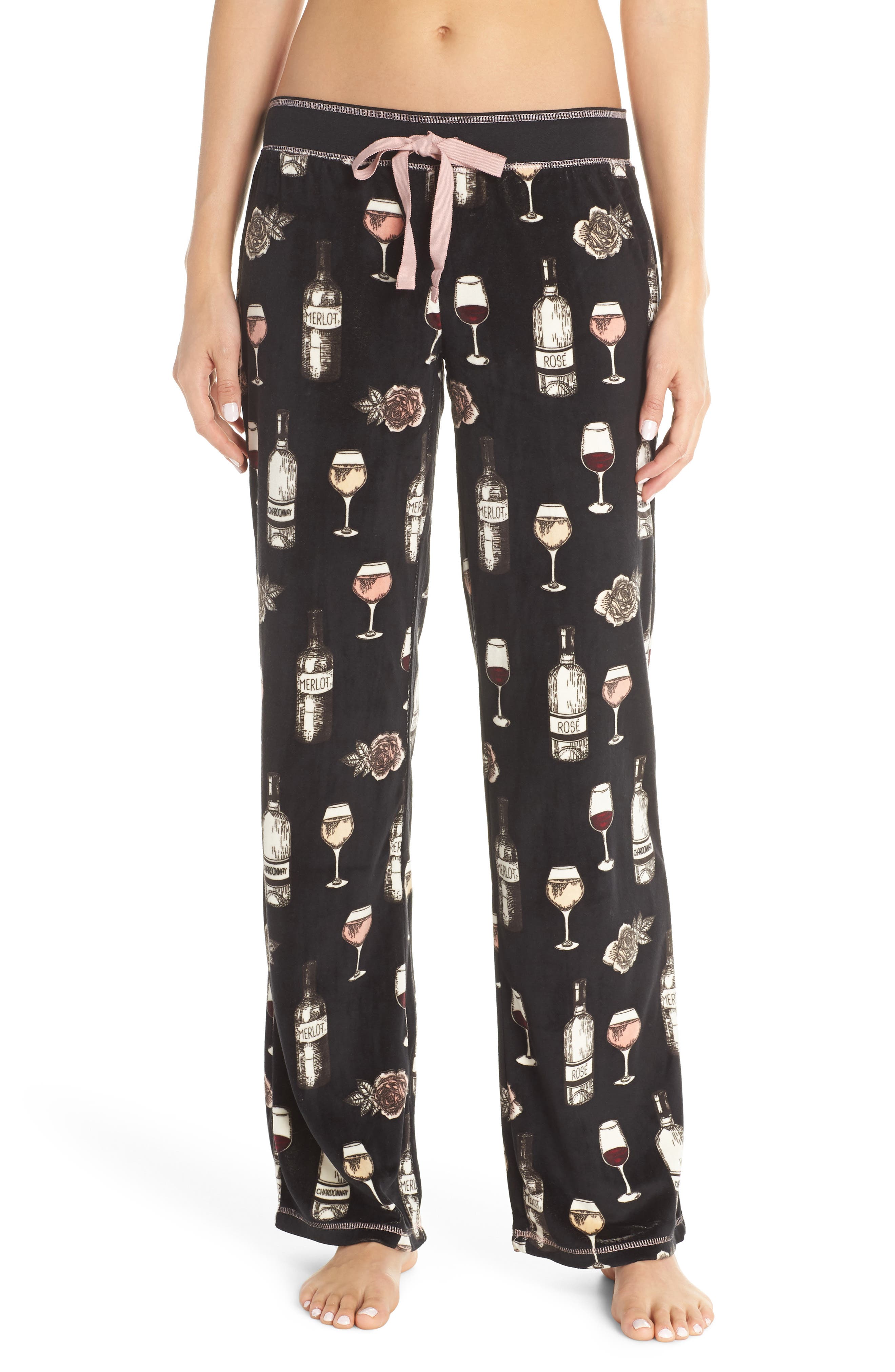 Pj Salvage Stop & Smell The Rose Pajama Pants