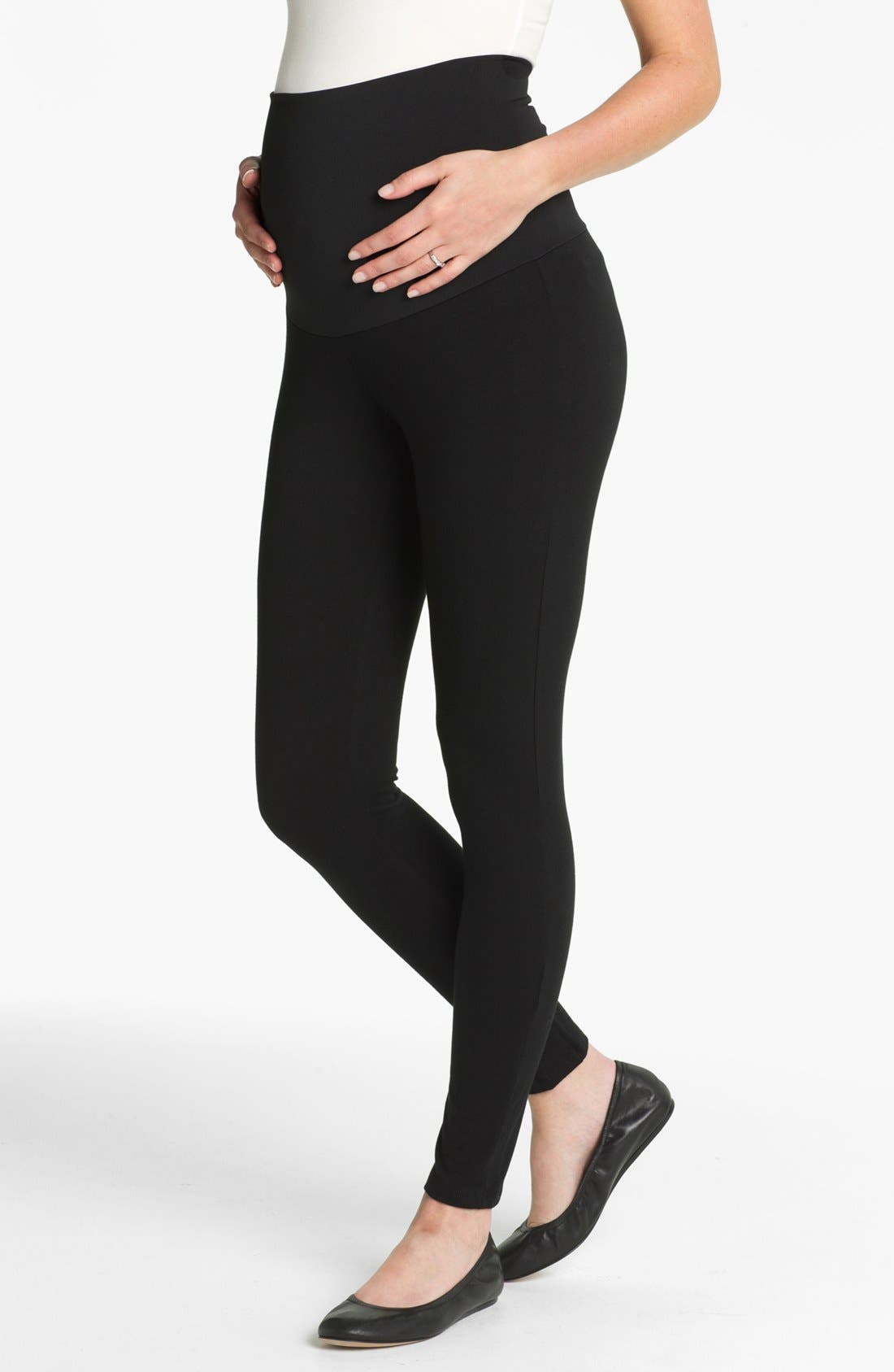 Maternal America Belly Support Maternity Leggings
