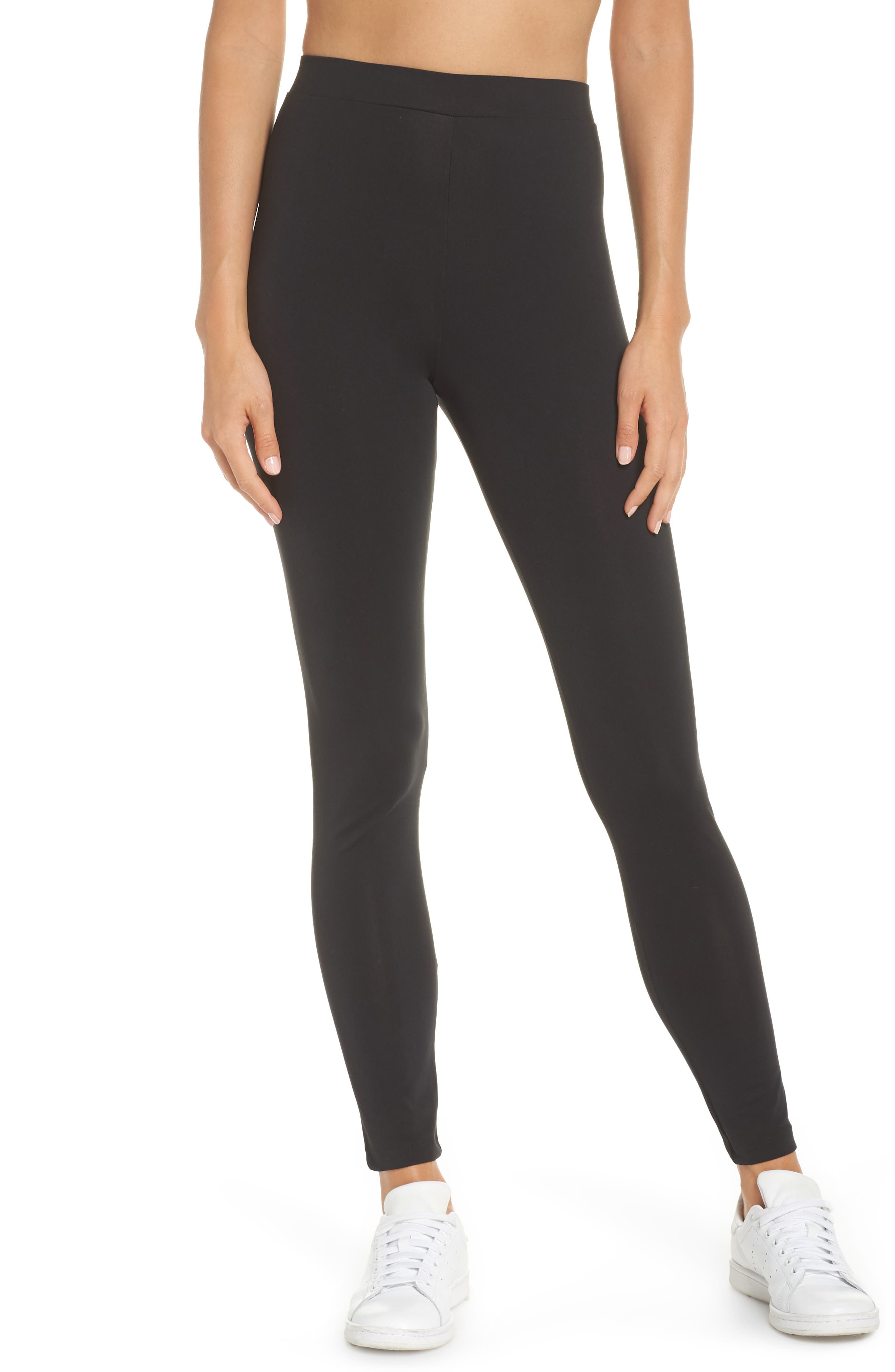 UPC 190311440043 product image for Women's Adidas Originals Trefoil Tights, Size Medium - Black | upcitemdb.com