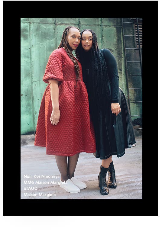 Latanya Lockett and Mia Marin.