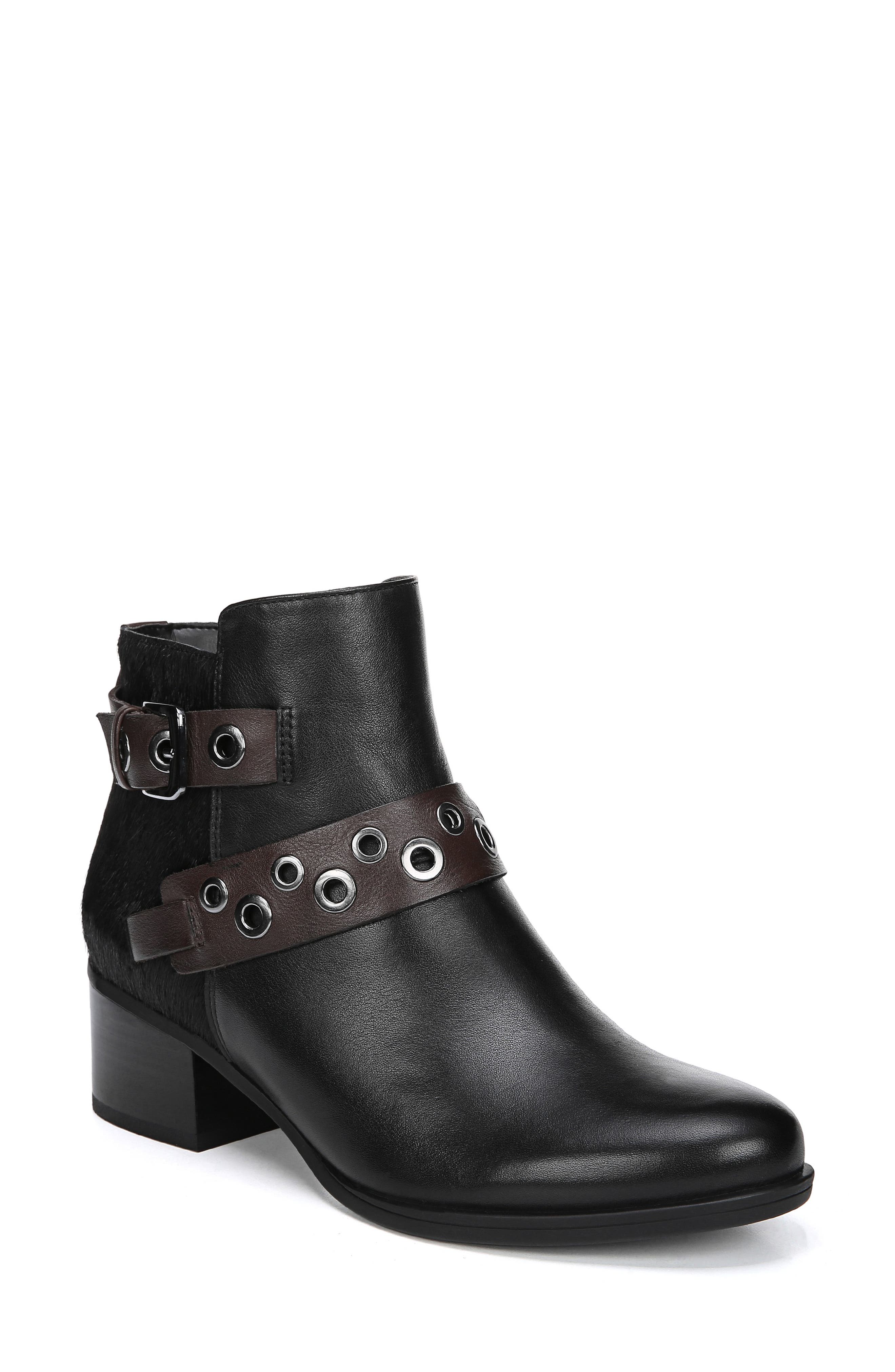 Naturalizer Drea Moto Bootie- Black