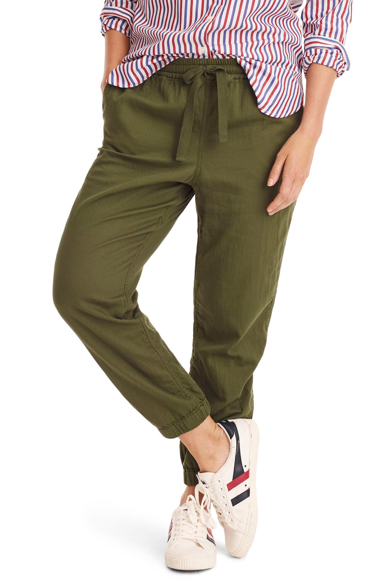 J.crew Galicia Pull-On Cargo Pants, Green