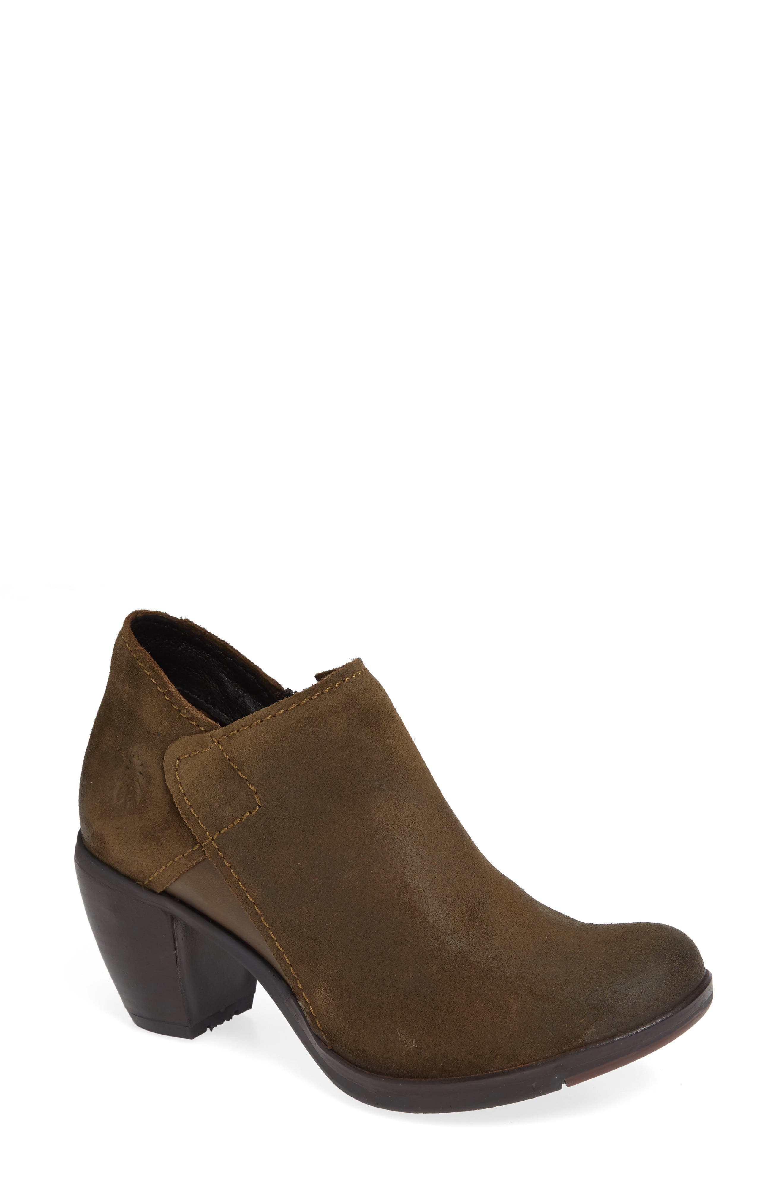 Fly London Hace Bootie - Green