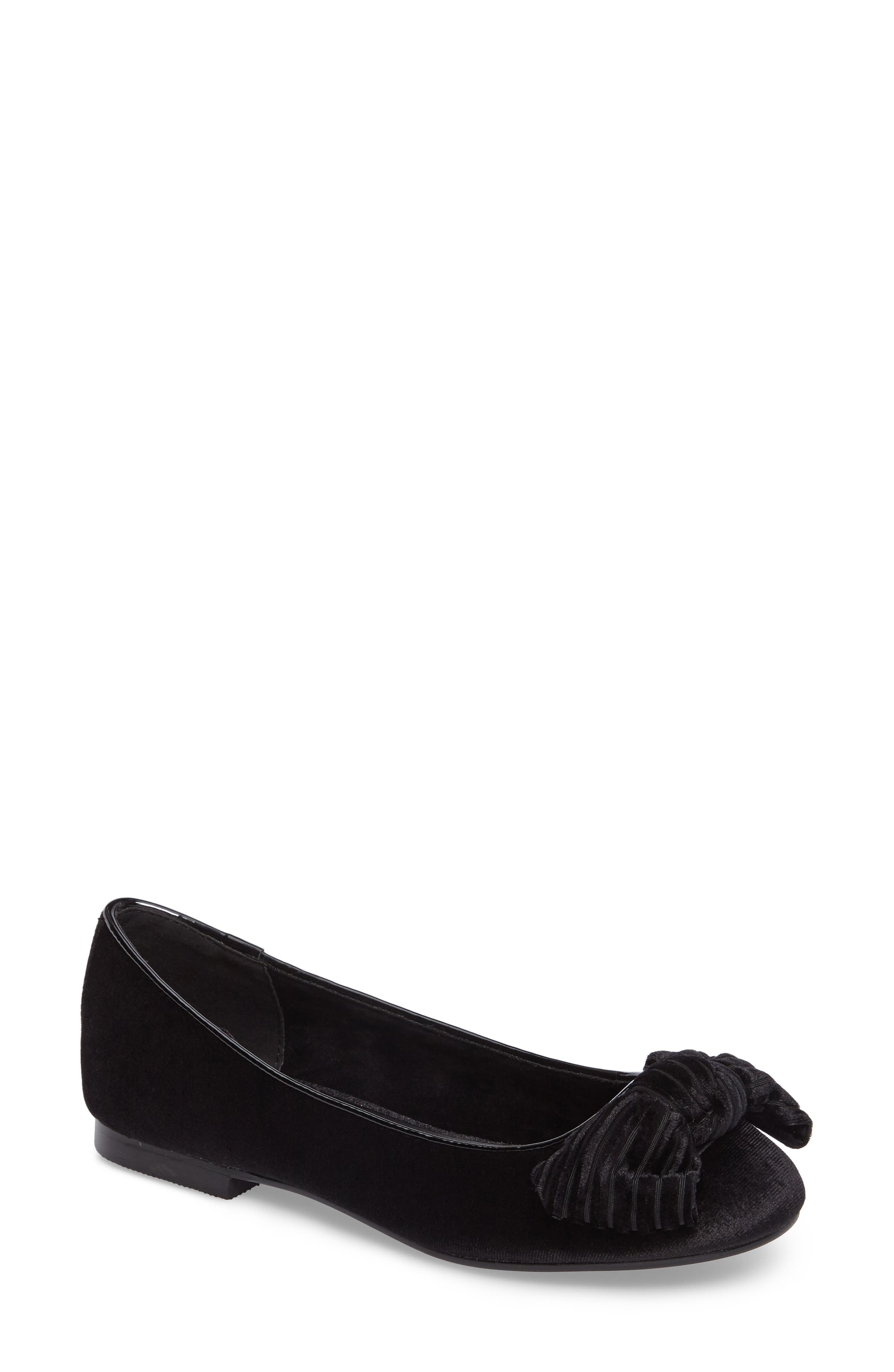 Athena Alexander Lucille Bow Flat, Black
