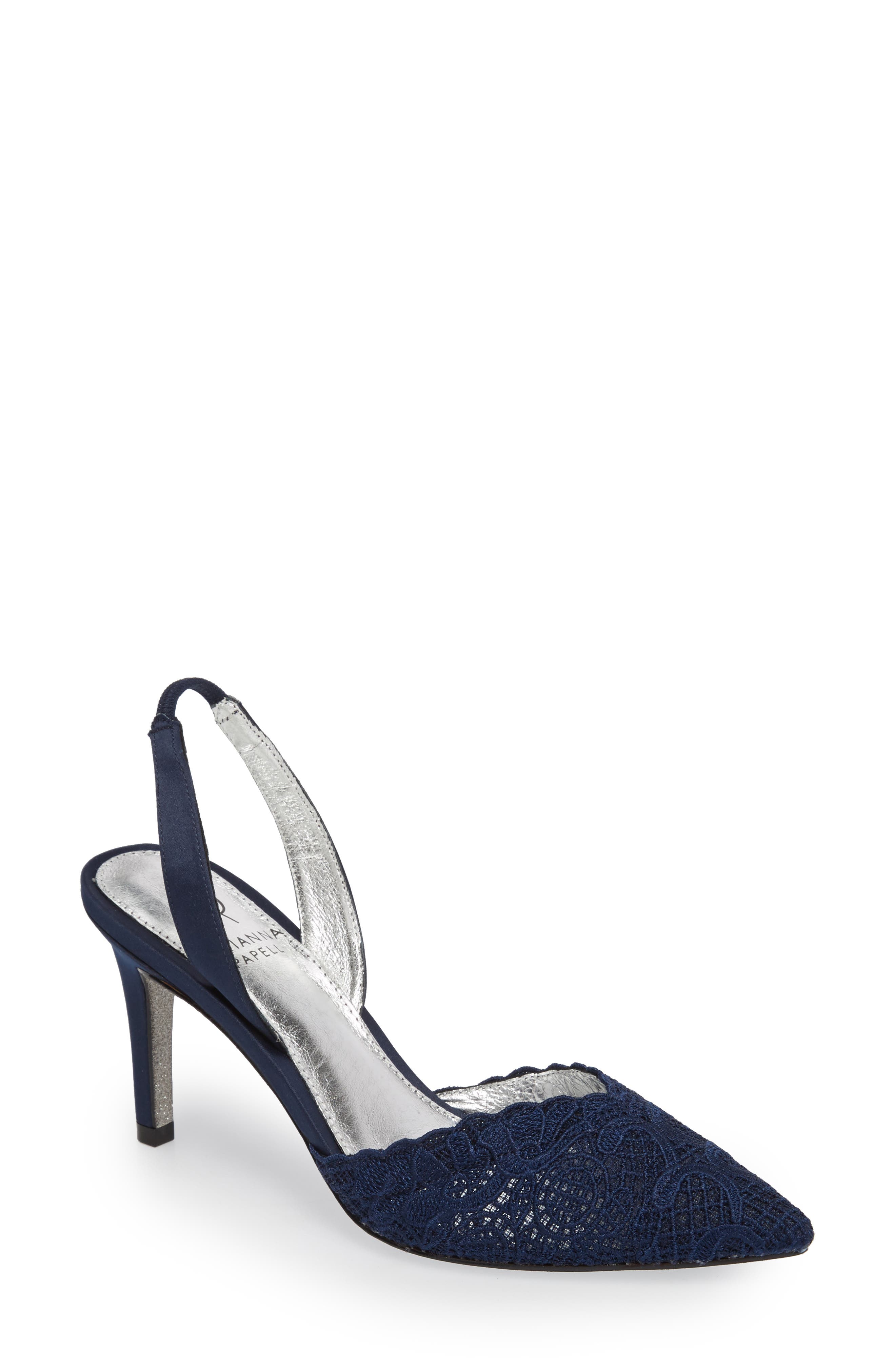 Adrianna Papell Hallie Slingback Pump, Blue