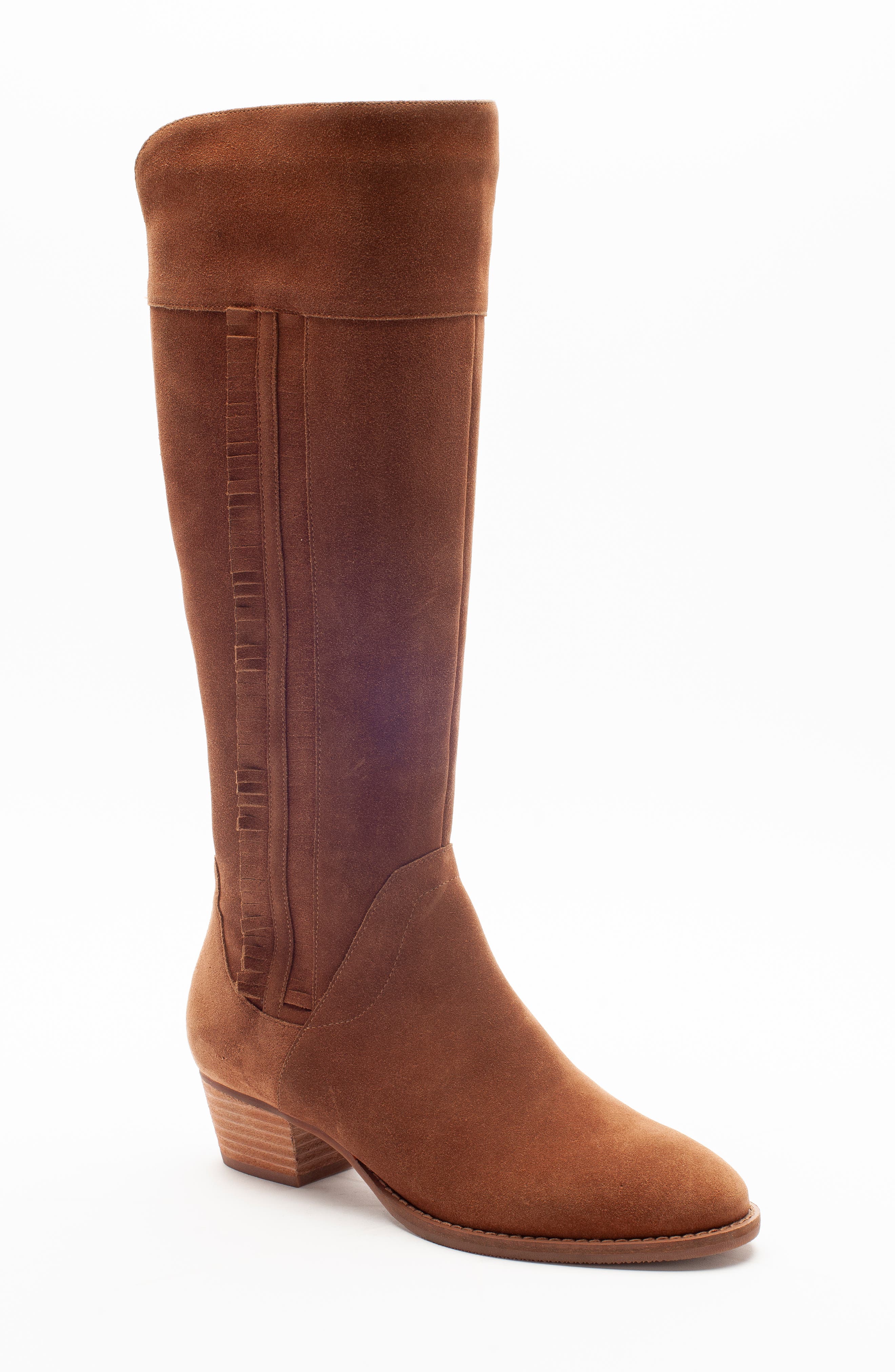 Blondo Nestle Waterproof Knee High Boot- Brown