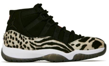 animal print tennis shoes