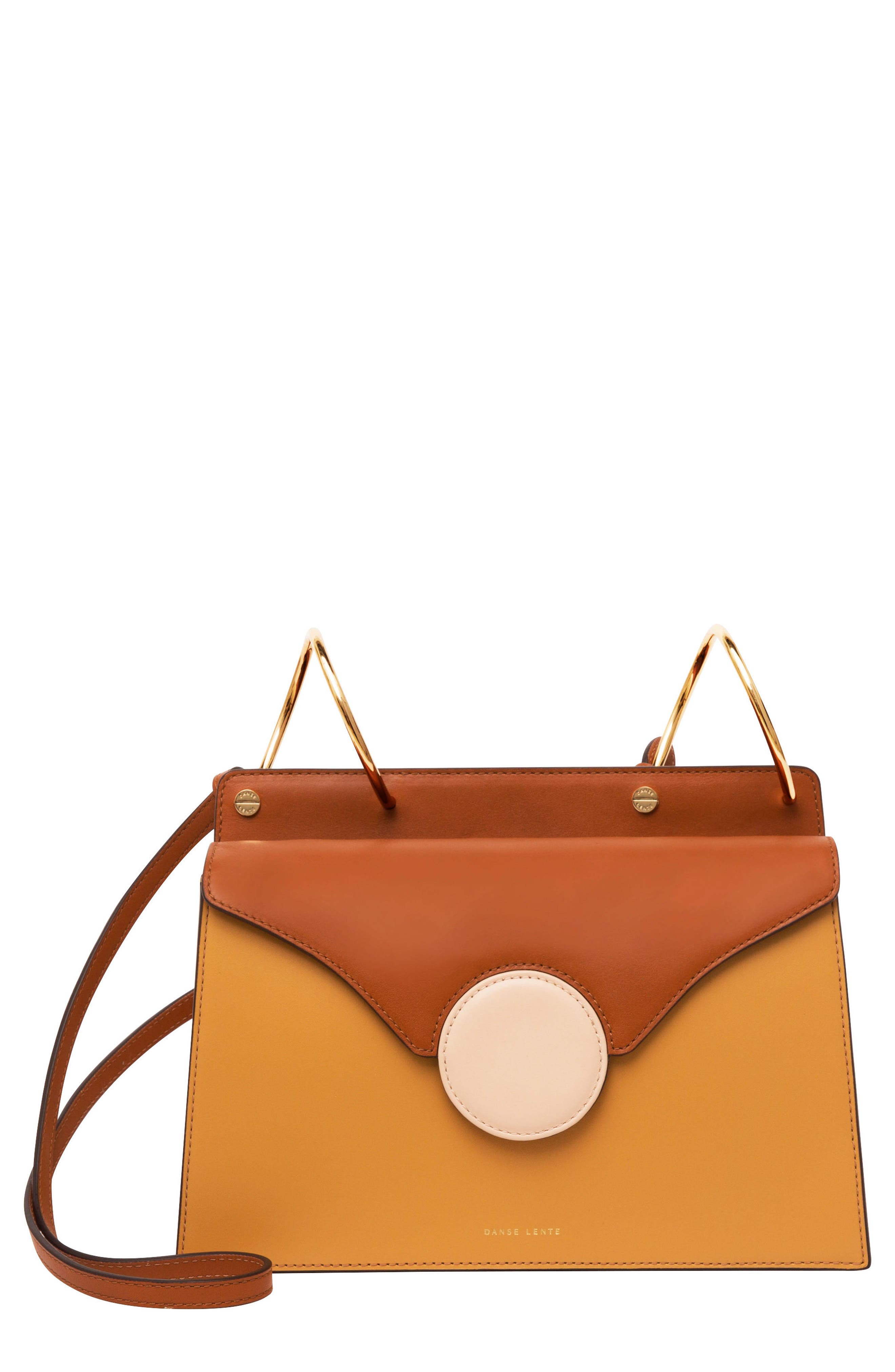 Phoebe Leather Crossbody Bag,
                        Main,
                        color, SAND/ AMBER