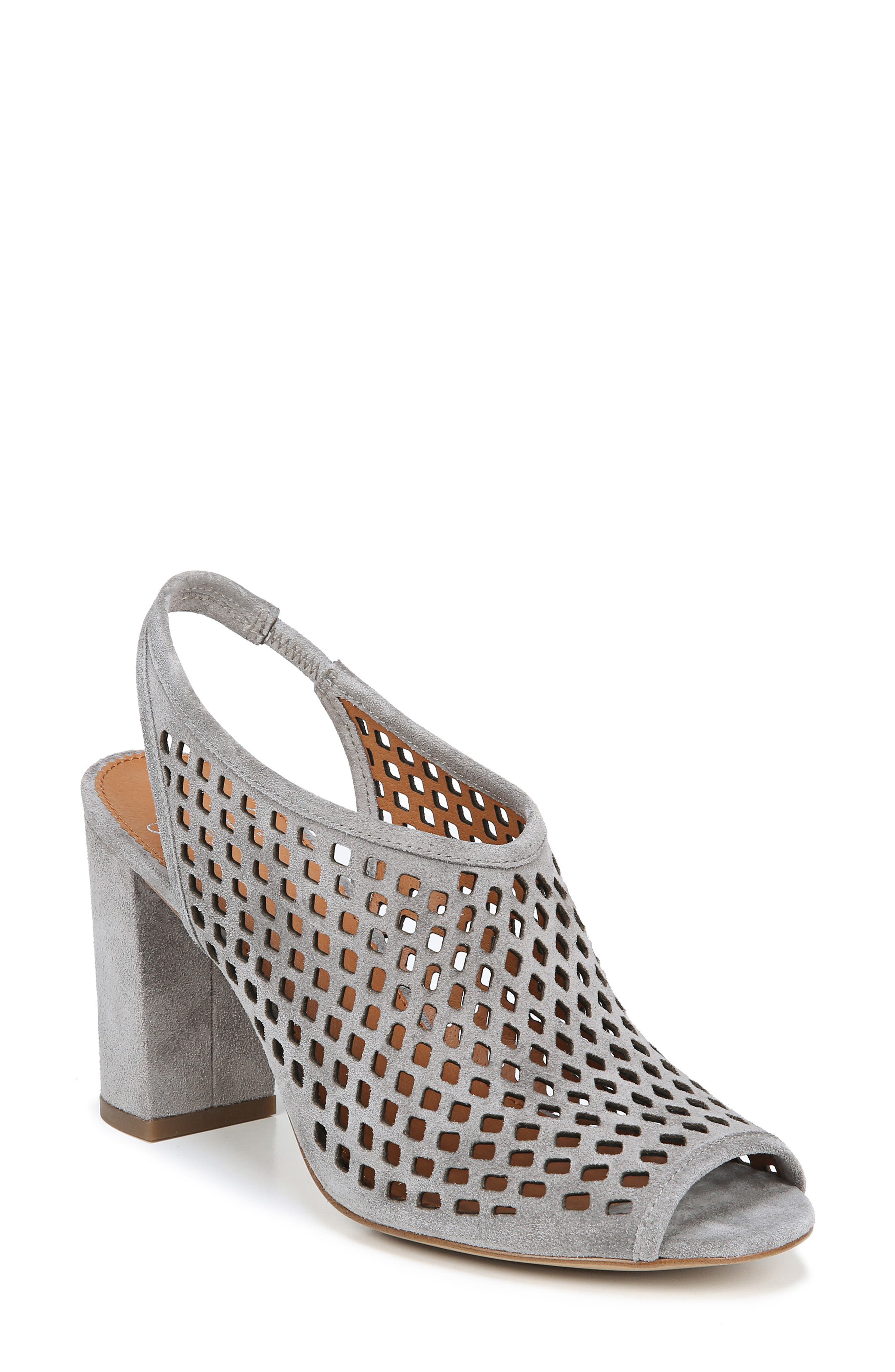 Sarto By Franco Sarto Osbourne Perforated Slingback Sandal