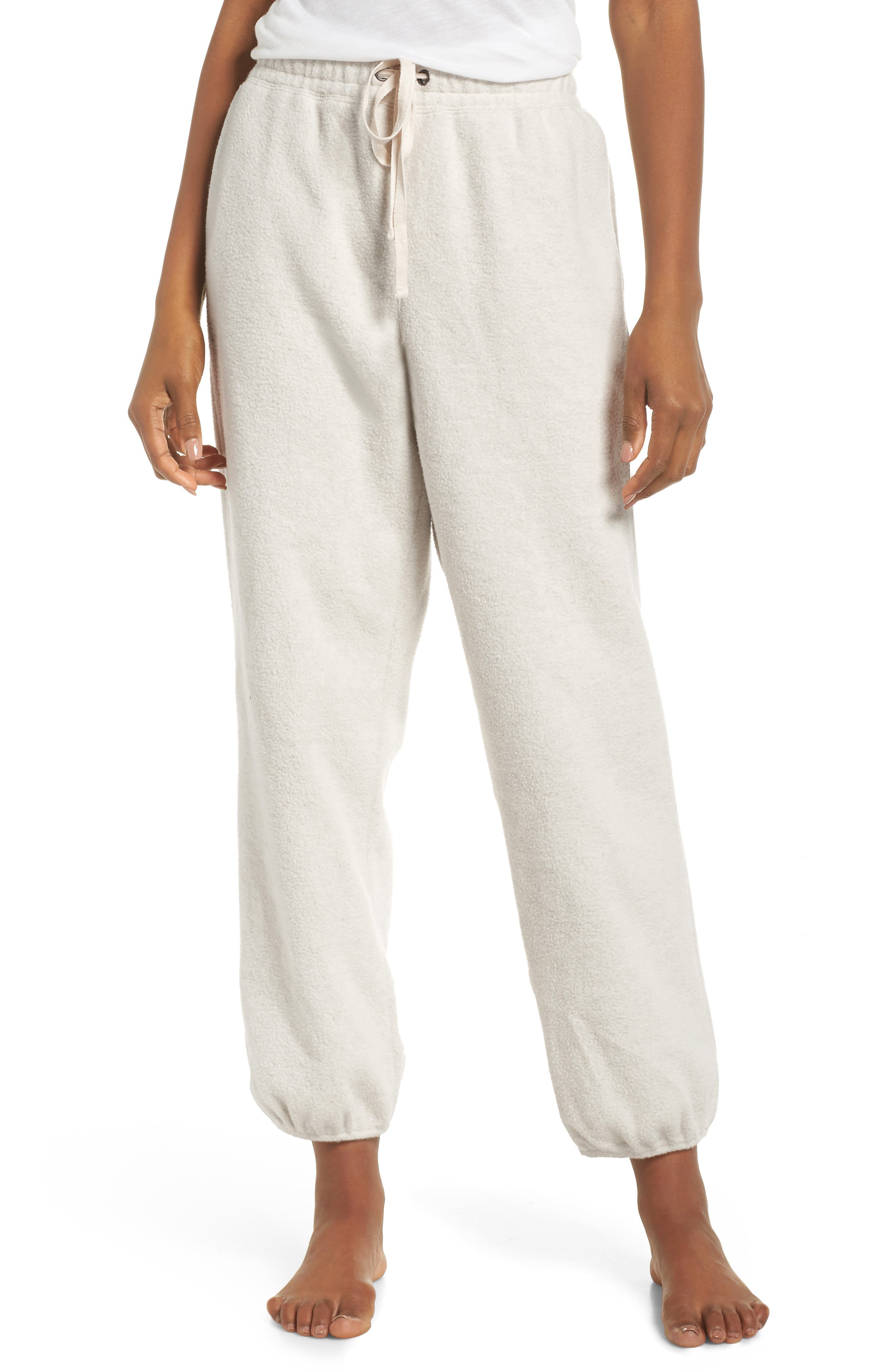 Women's Madewell Fleece Pajama Sweatpants Women's Madewell Fleece Pajama Sweatpants