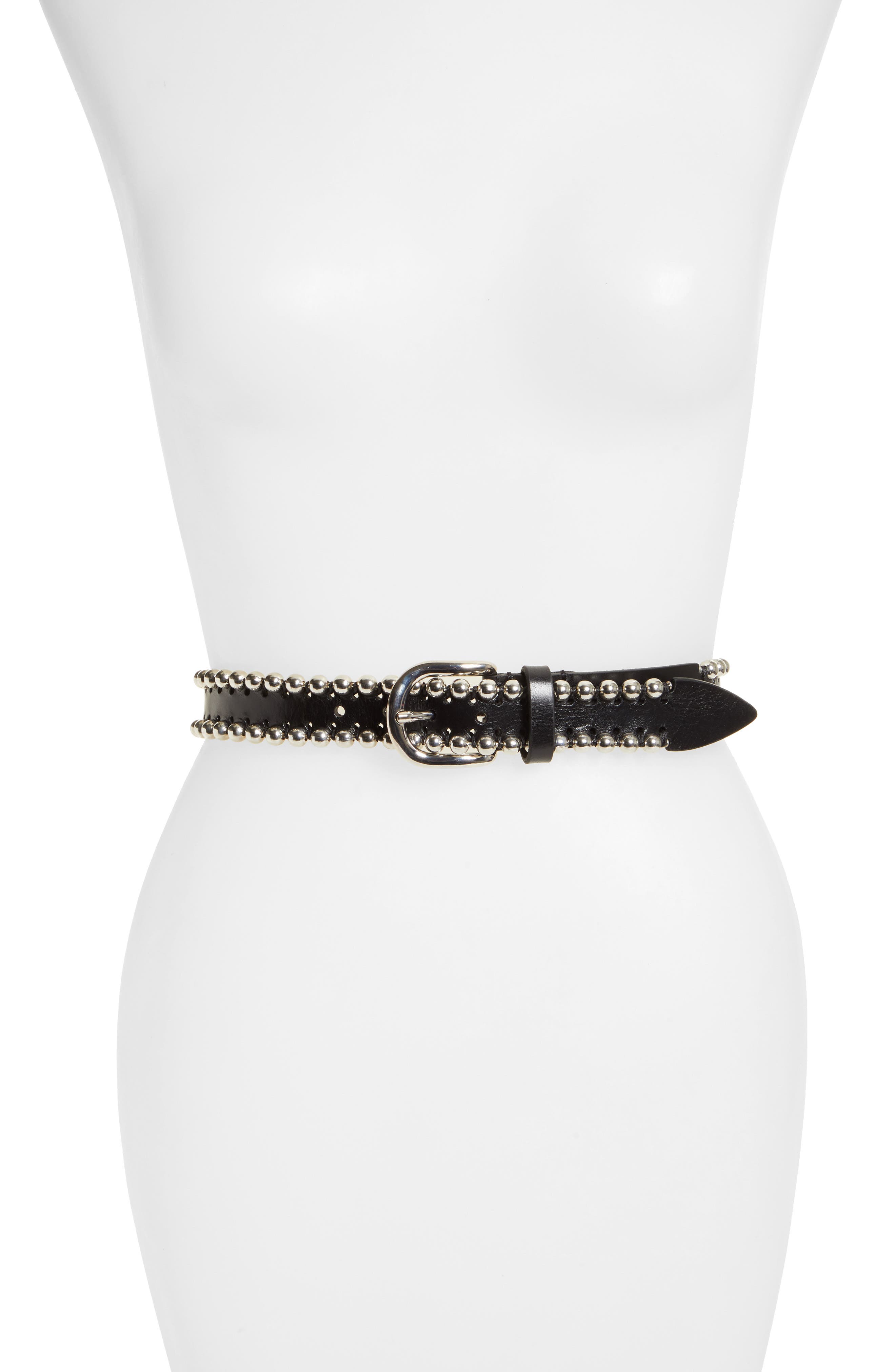 Isabel Marant Etoile Tokky Leather Belt, Black
