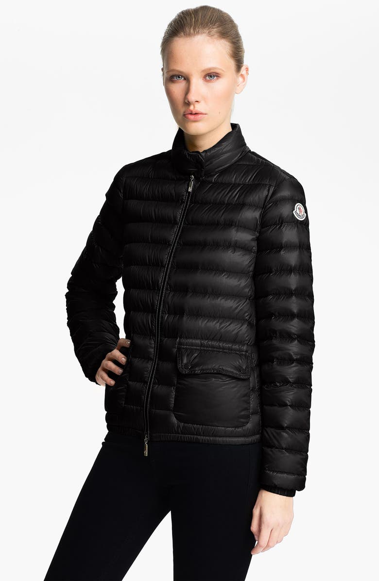 moncler black down lans jacket moncler black down lans jacket