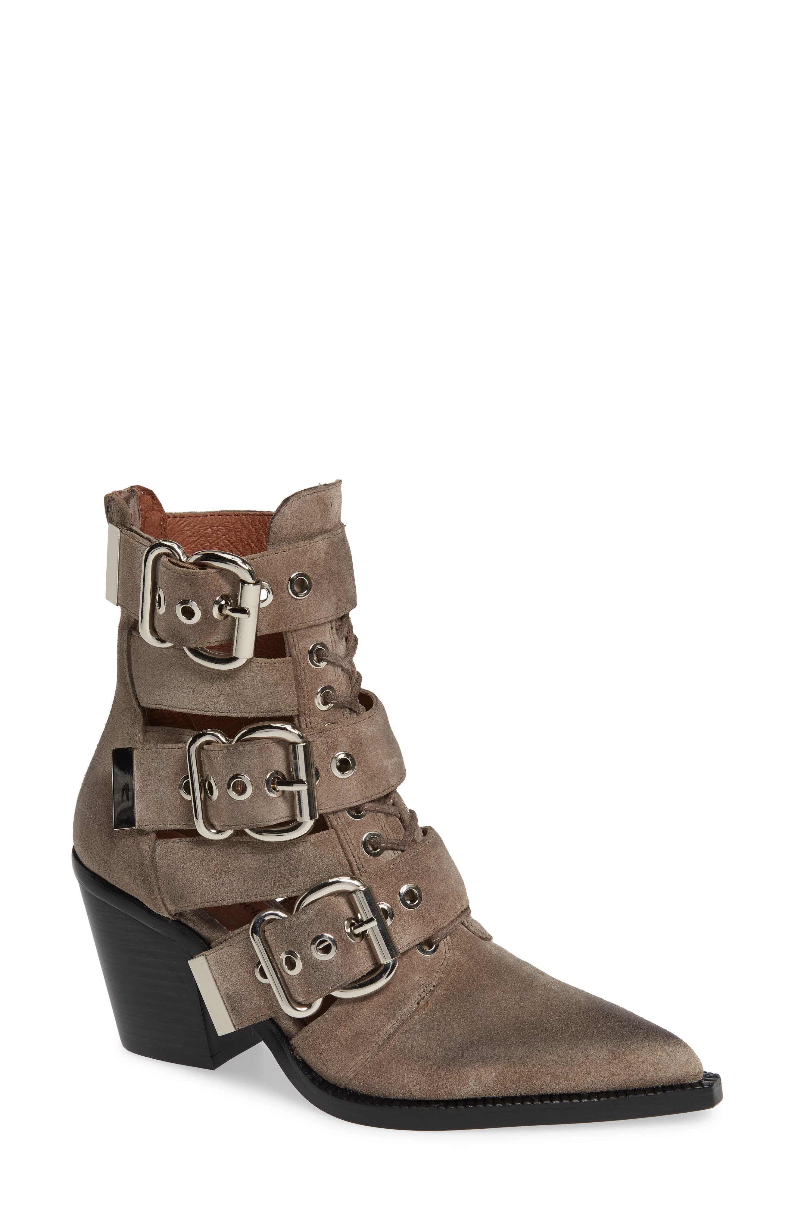 Jeffrey Campbell Caceres Bootie- Brown
