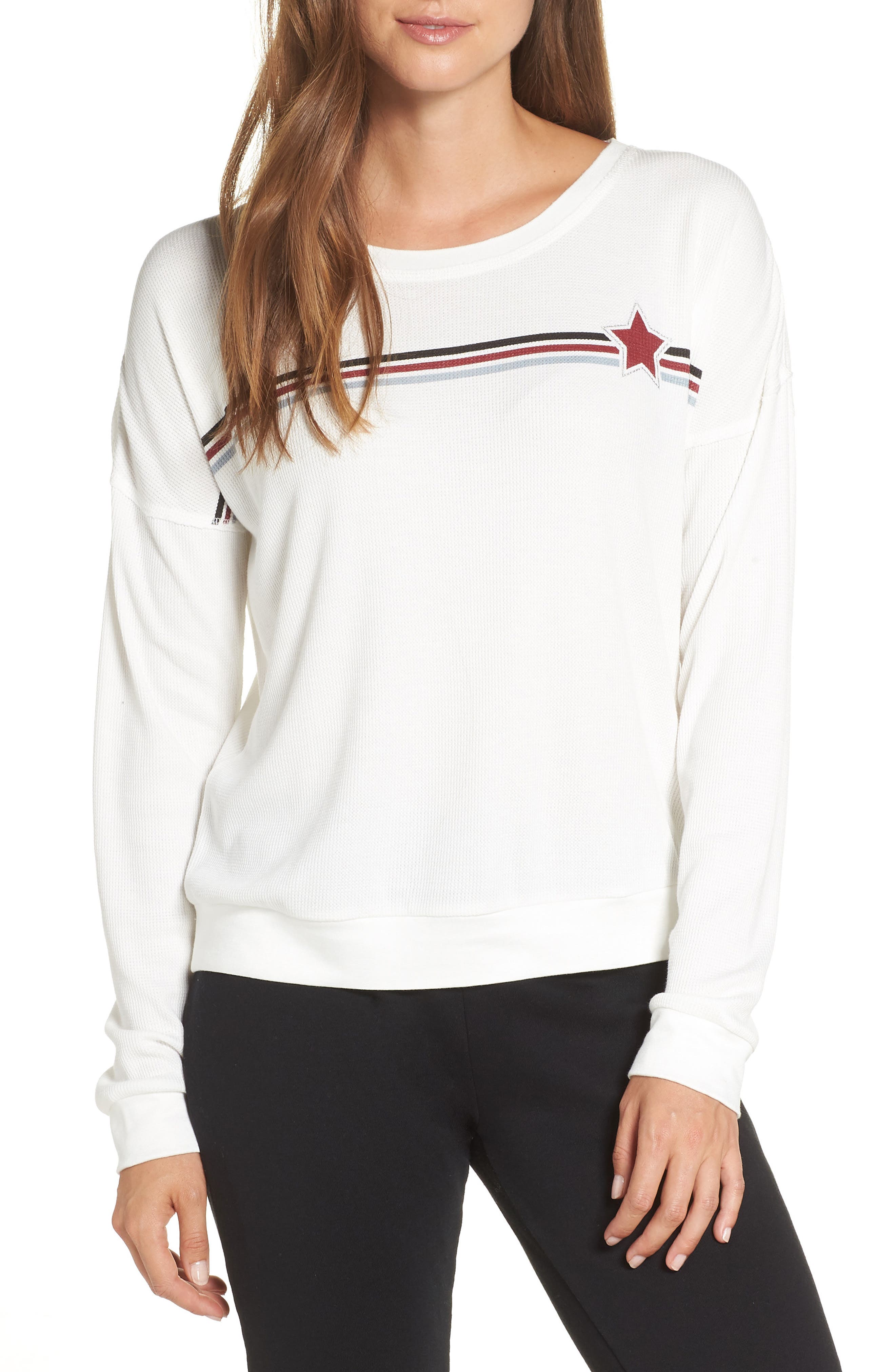 Pj Salvage Ringer Thermal Tee