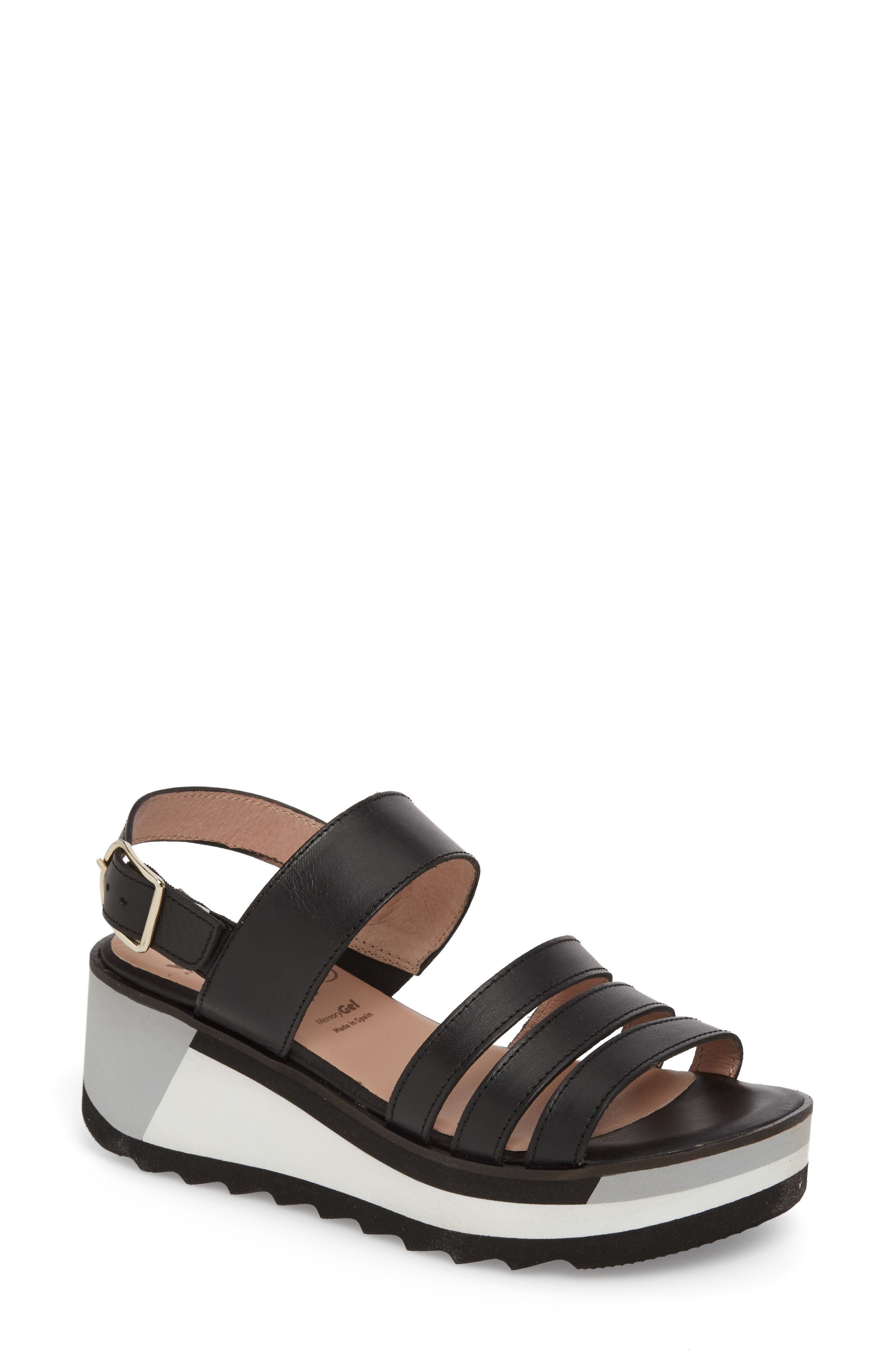 Wonders Slingback Wedge Sandal