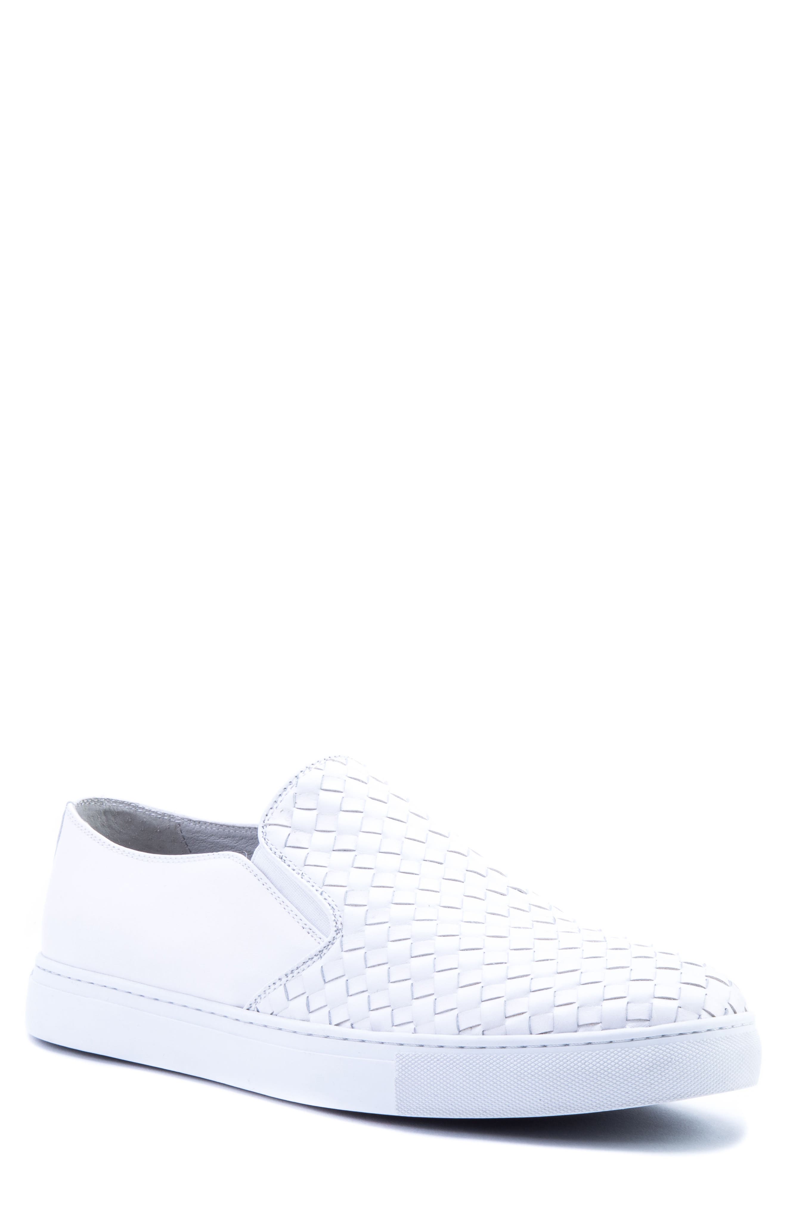 Zanzara Echo Ii Woven Slip-On Sneaker, White