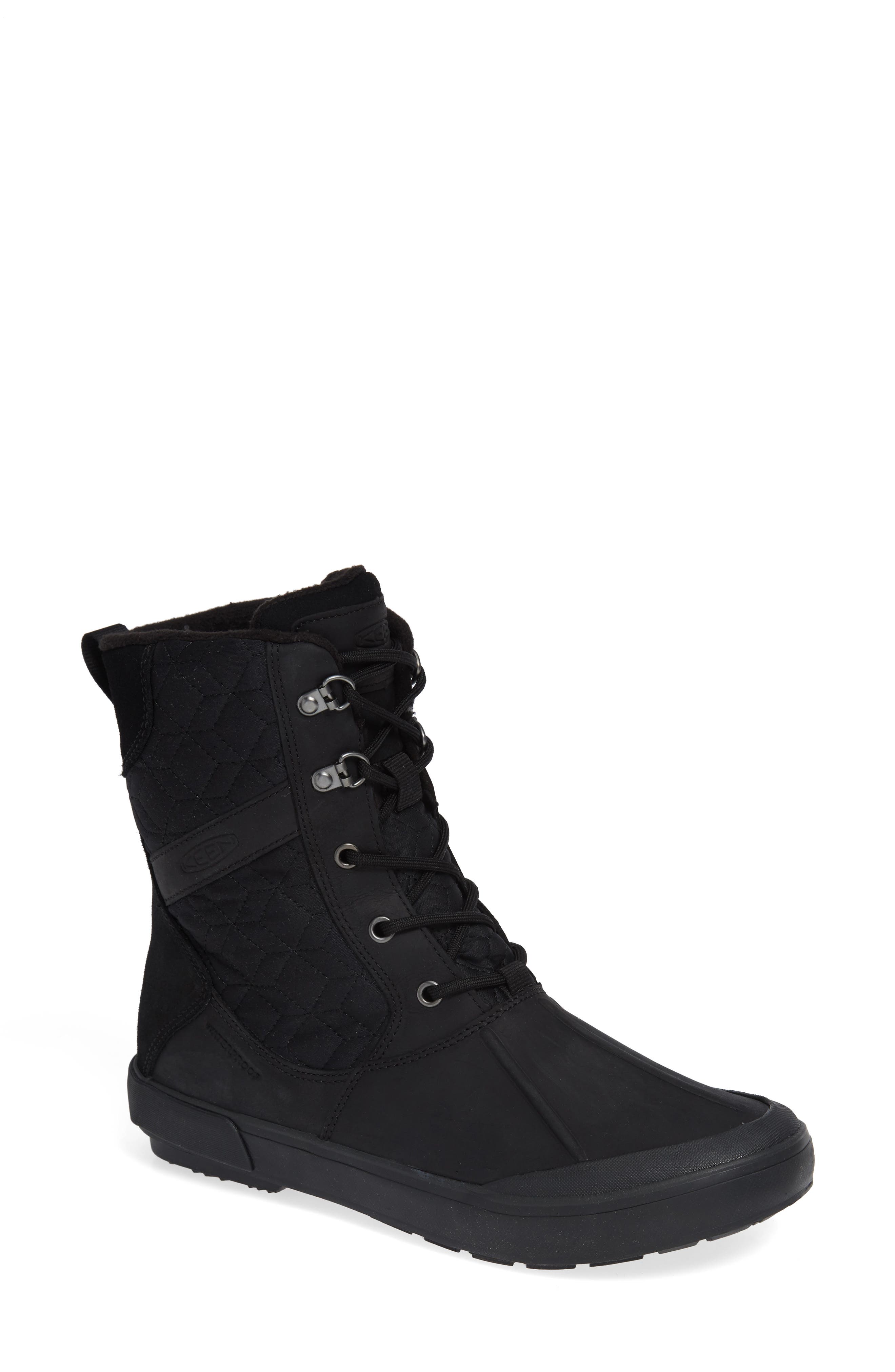 Keen Elsa Ii Waterproof Winter Bootie- Black