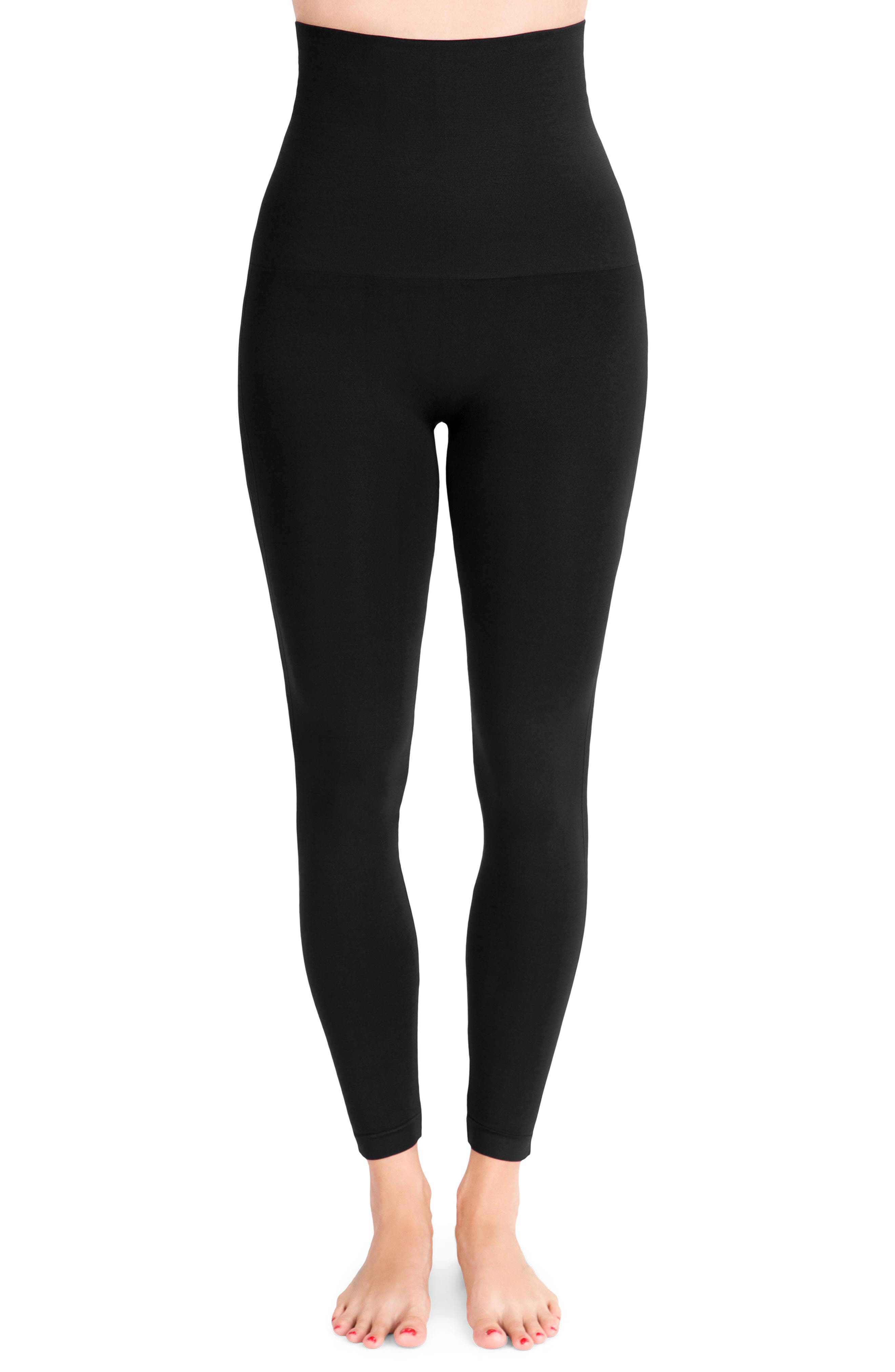 Belly Bandit Mother Tucker Compression Leggings, Black