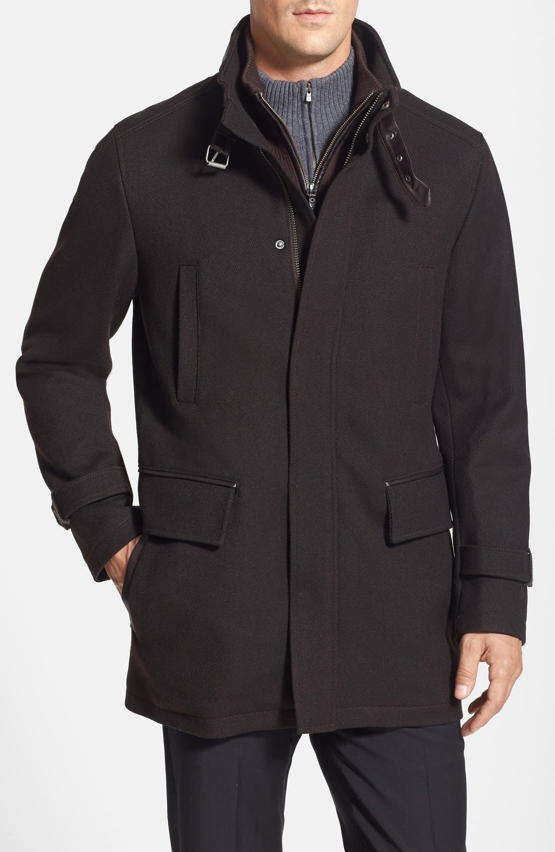 Cole Haan Italian Twill Car Coat Nordstrom