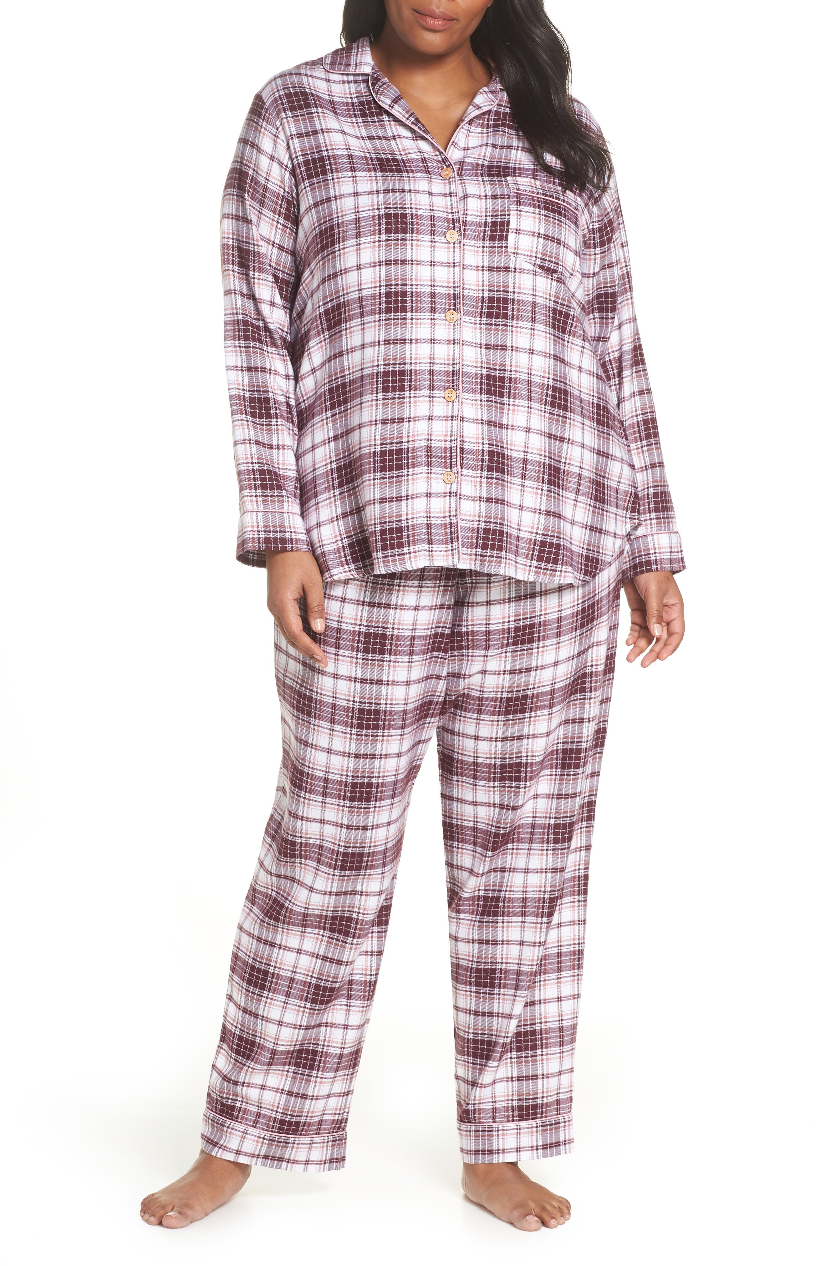 Plus Size Ugg Raven Plaid Pajamas
