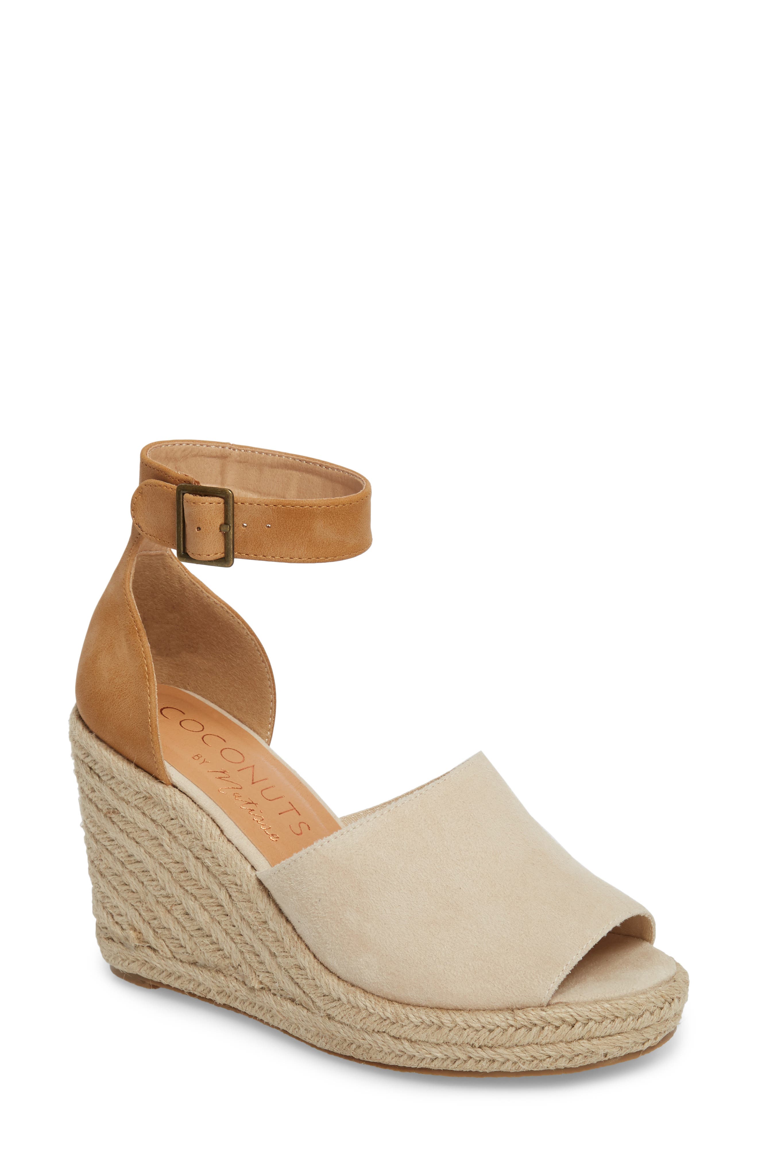 Coconuts By Matisse Flamingo Wedge Sandal, Beige