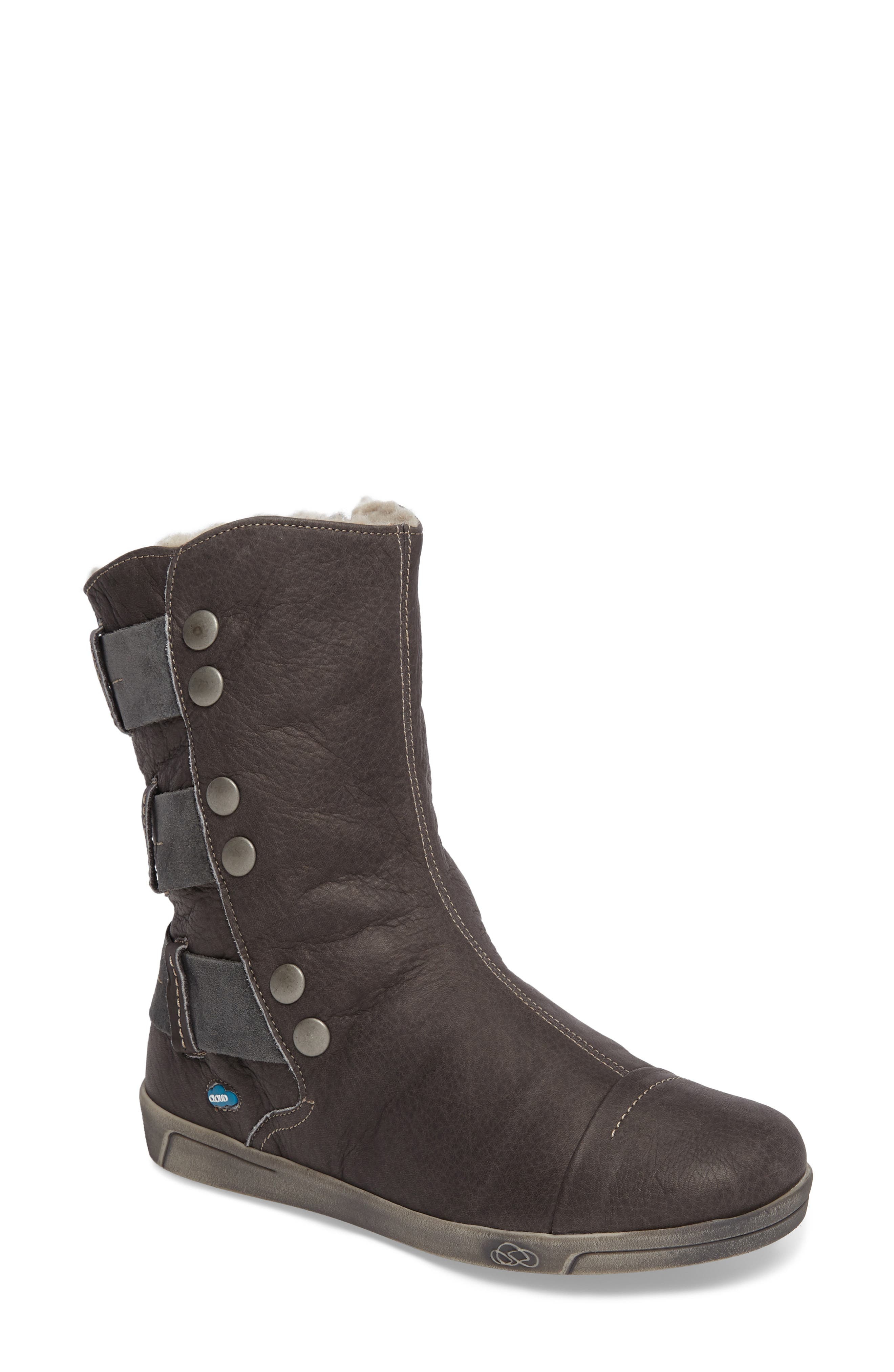 Cloud Amber Wool Lined Bootie - Grey