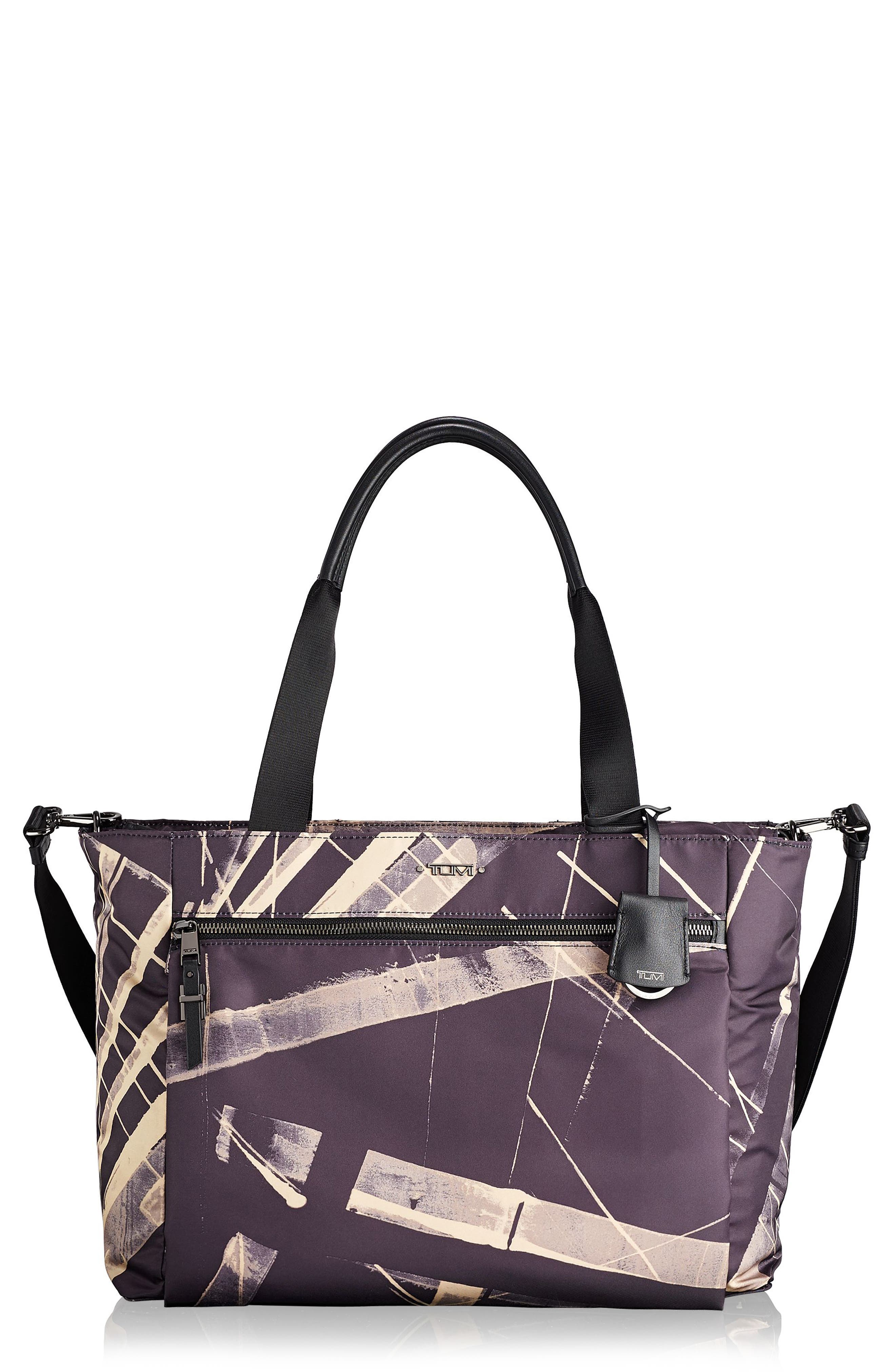 tumi voyageur mauren nylon tote