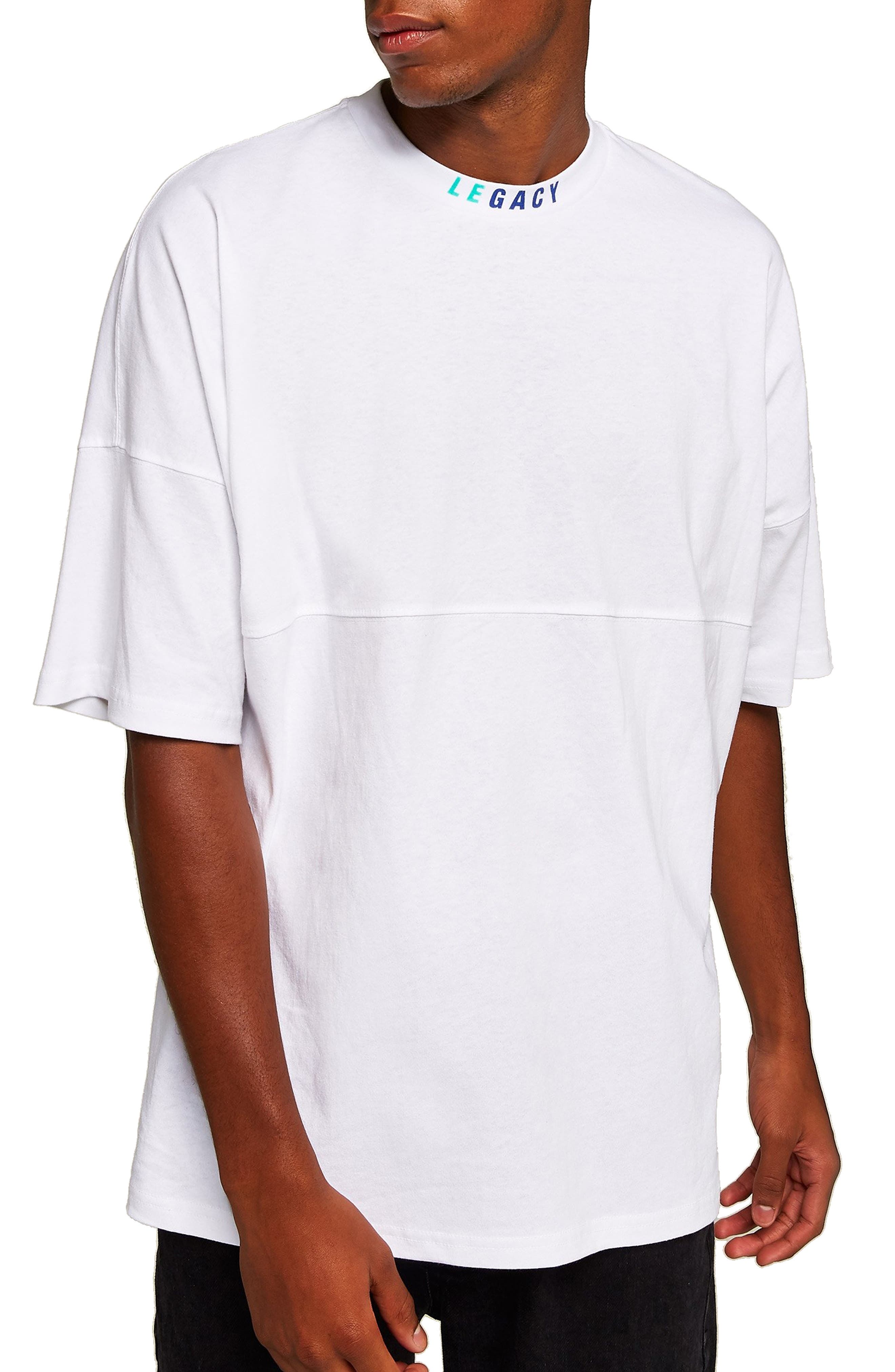 Topman Legacy Oversize T-Shirt, White