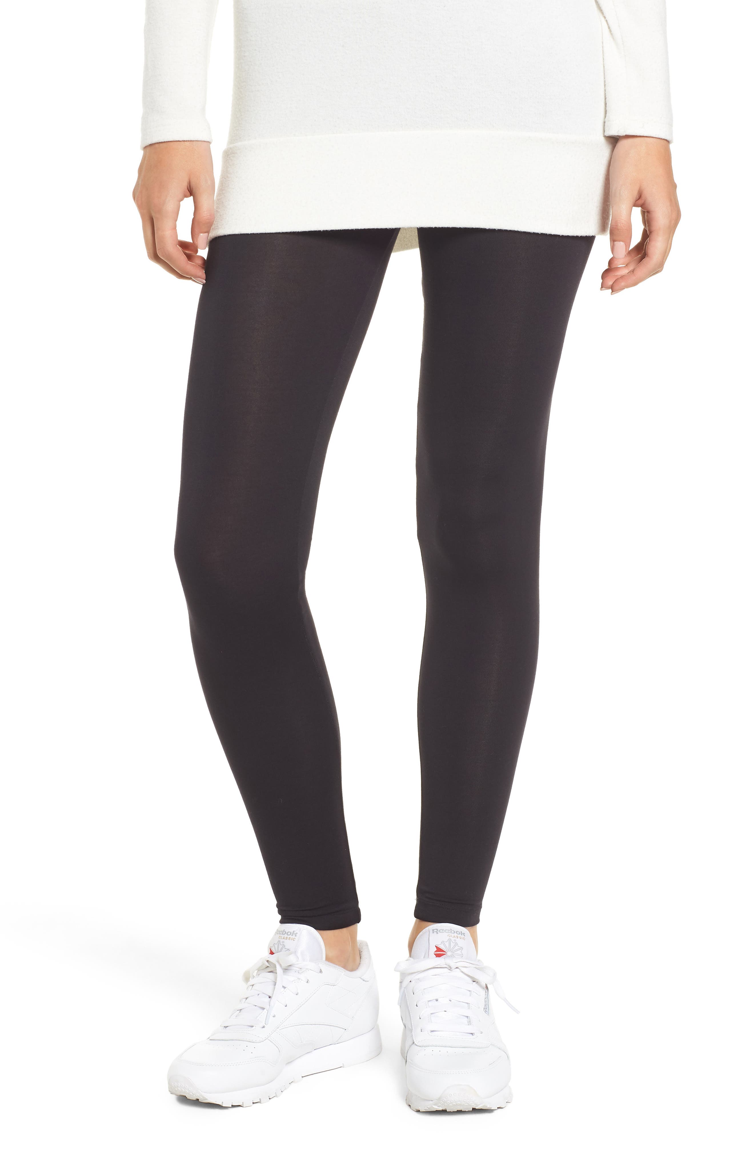 Amour Vert Donna Leggings, Black