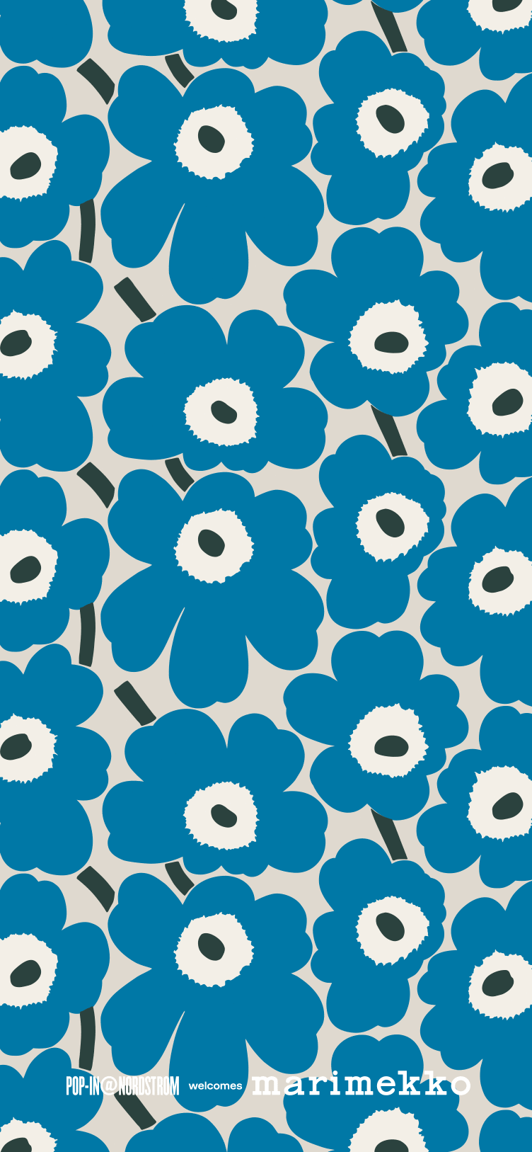 Marimekko's poppy pattern.