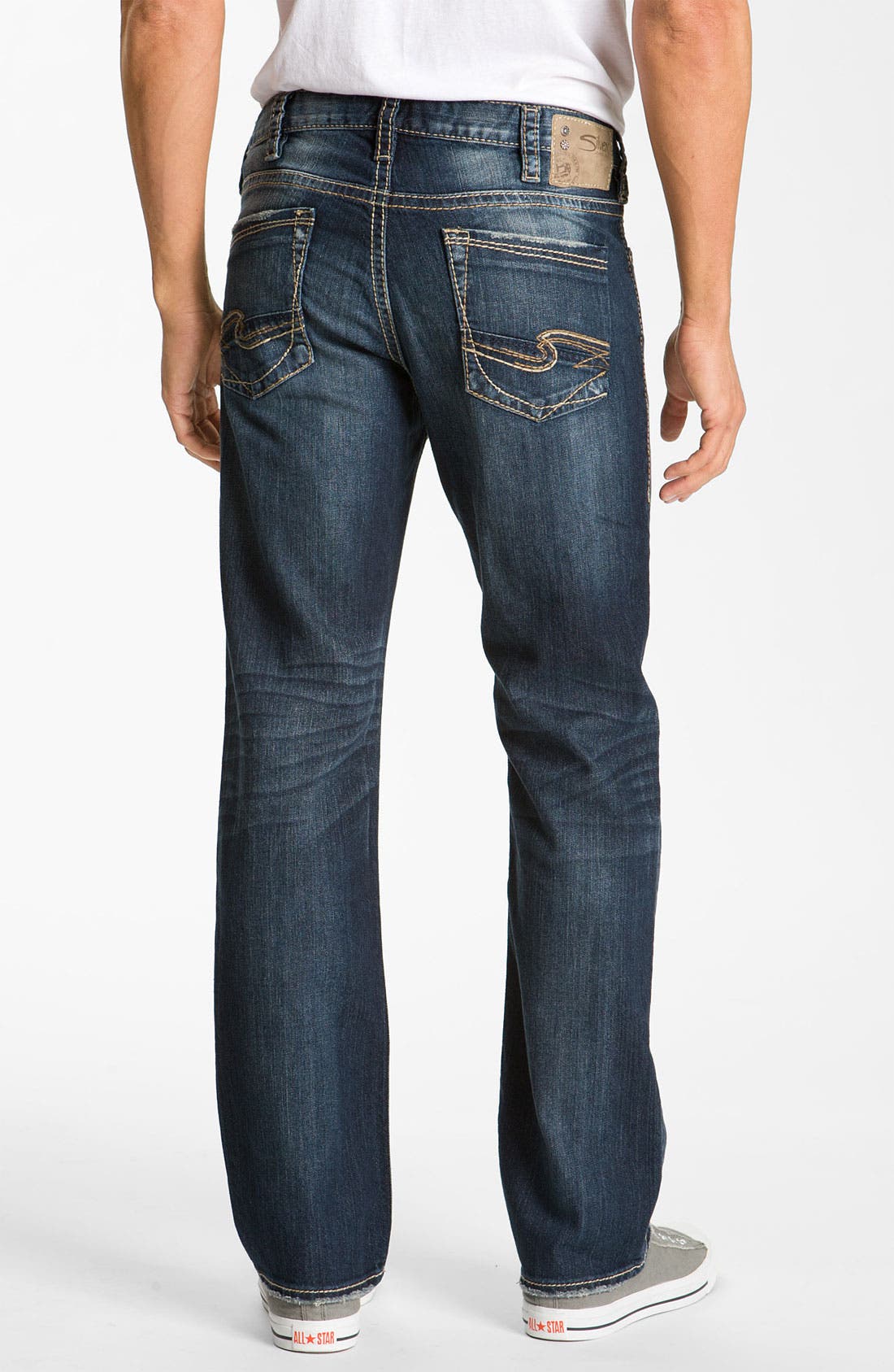 Silver Jeans Co. 'Grayson Heritage' Straight Leg Jeans (Dark Wash