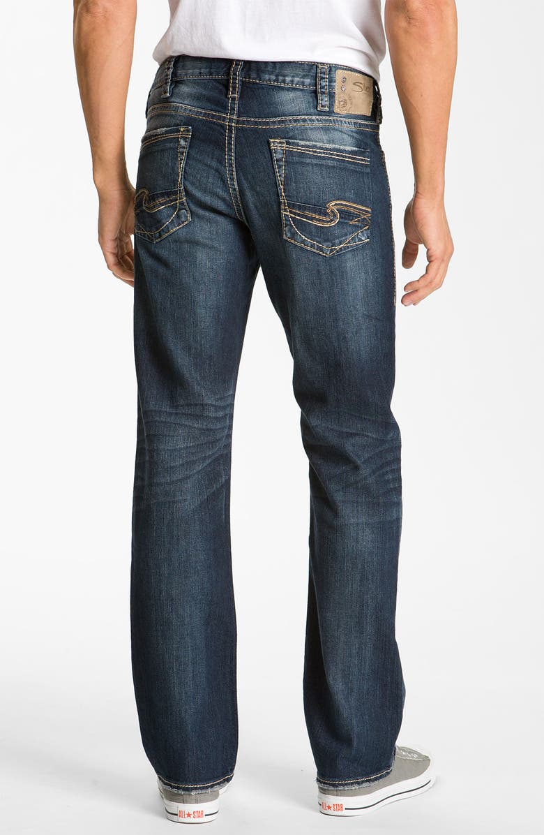 Silver Jeans Co. 'Grayson Heritage' Straight Leg Jeans (Dark Wash ...