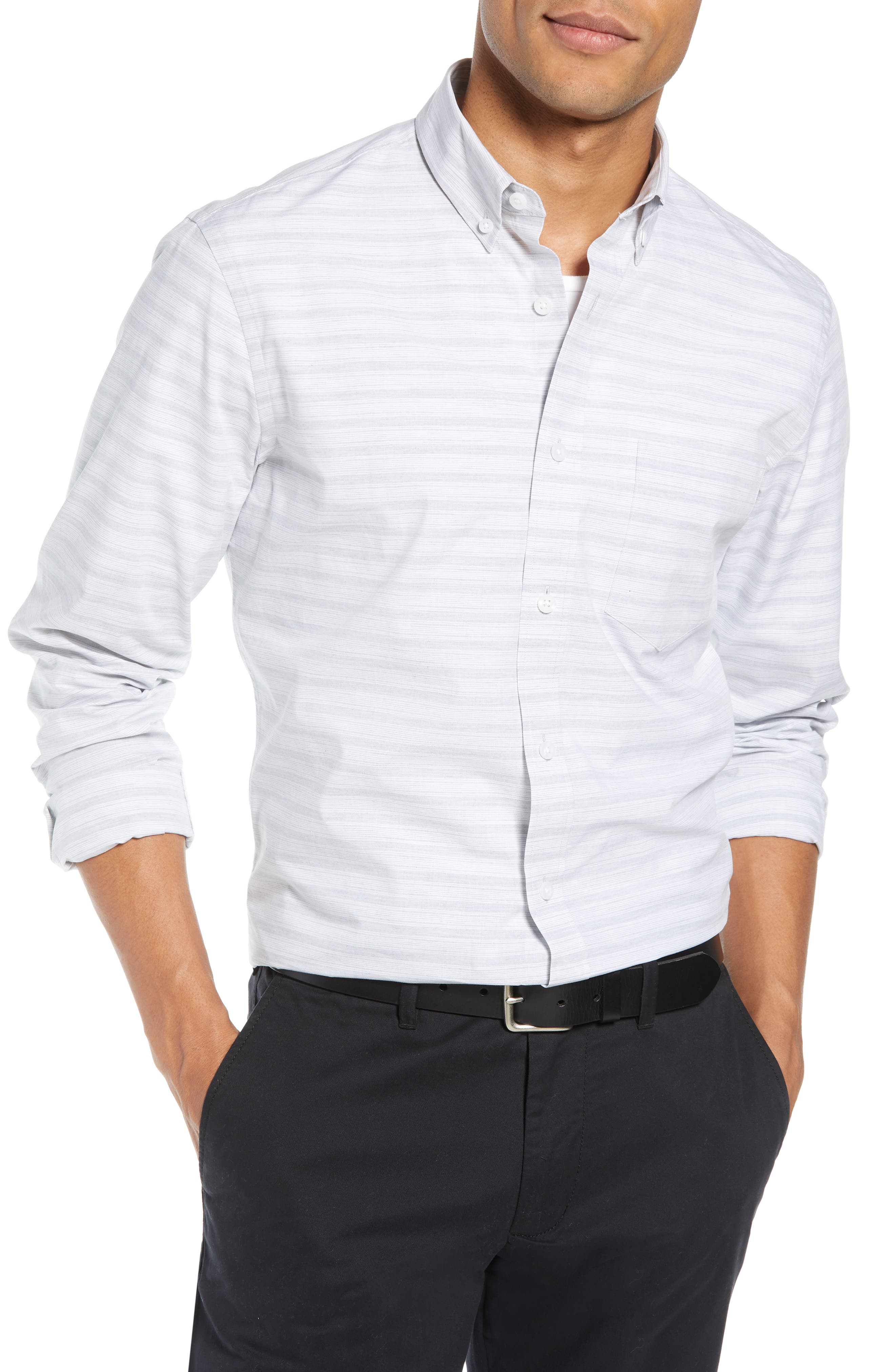 1901 Slim Fit Check Sport Shirt
